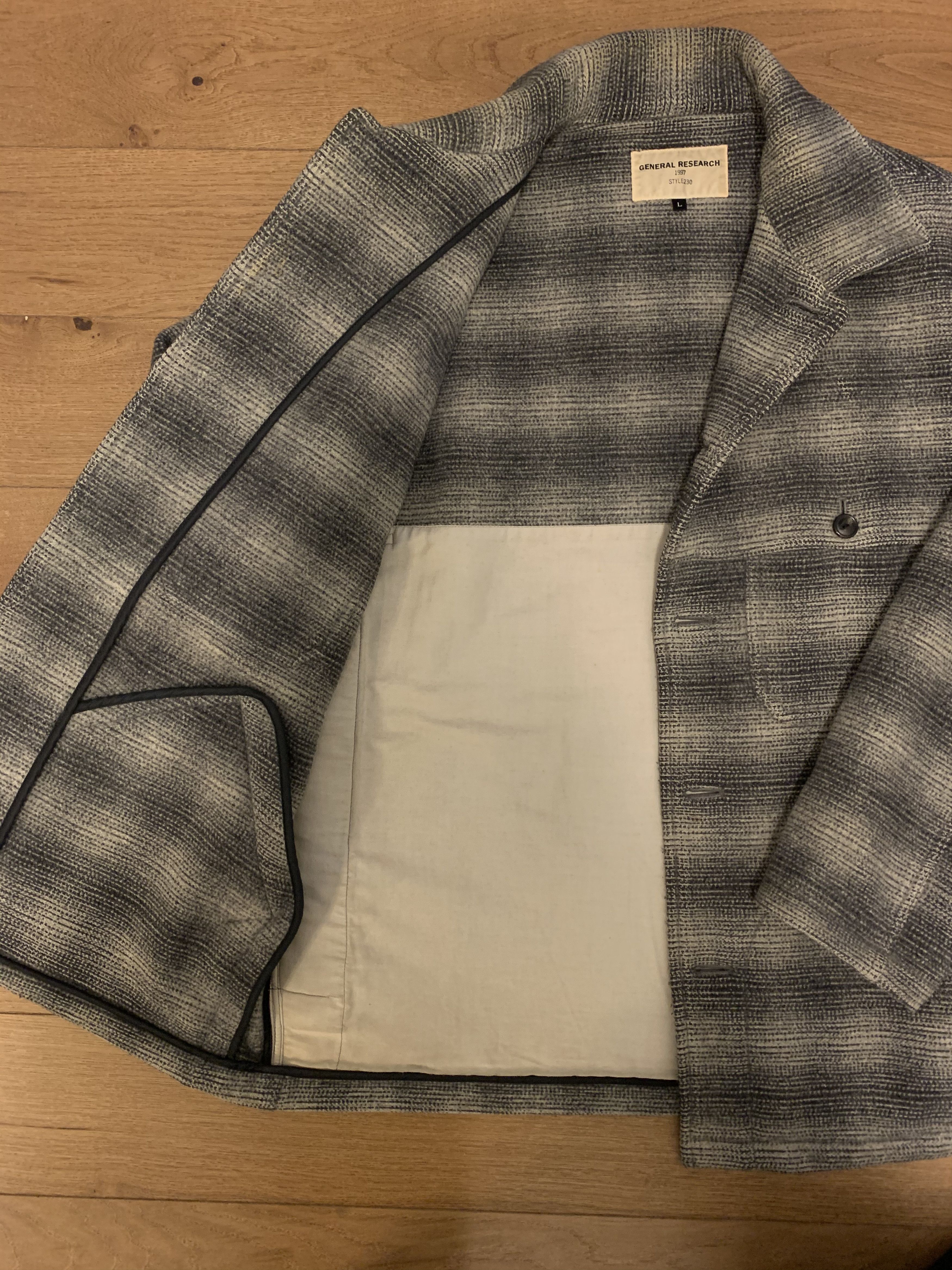 General Research General Research 1997 Button Up Coat Size US L / EU 52-54 / 3 - 6 Thumbnail