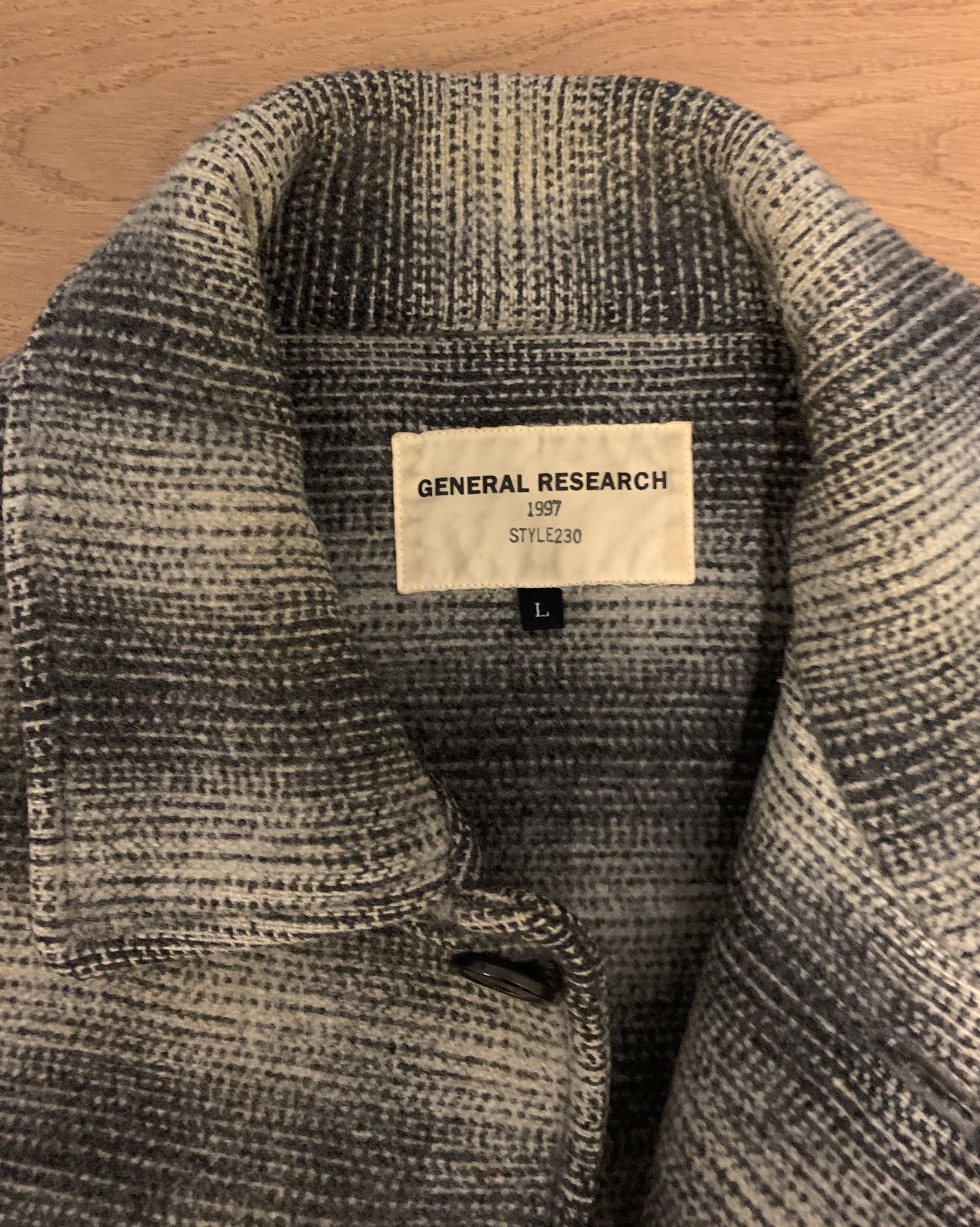 General Research General Research 1997 Button Up Coat Size US L / EU 52-54 / 3 - 2 Thumbnail