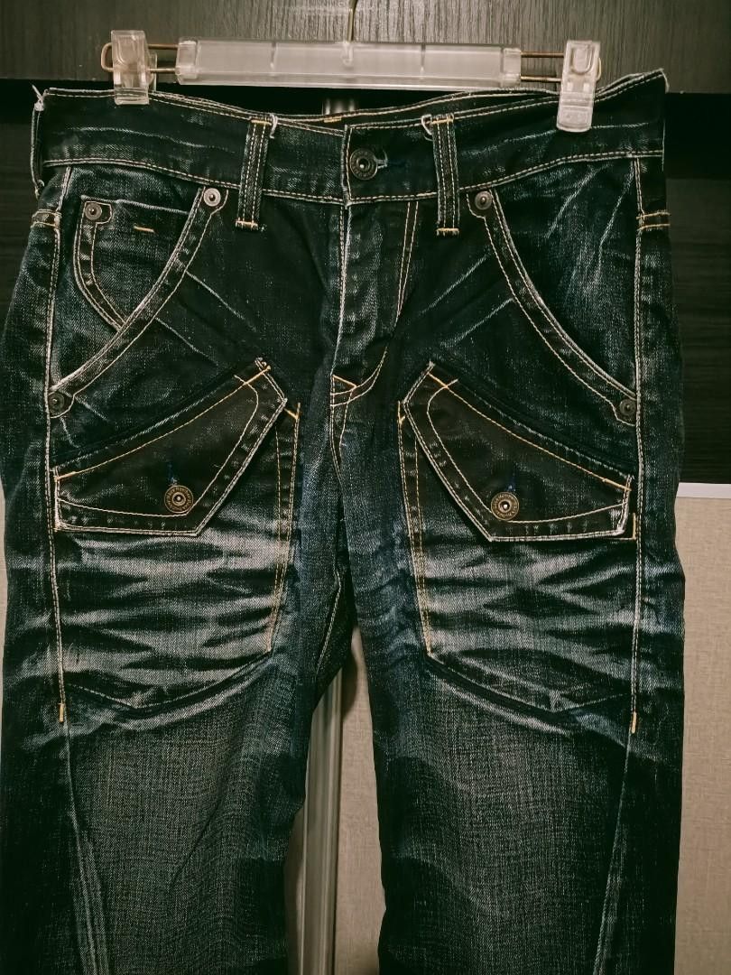 Japanese Brand Back number bush pants Size US 33 - 3 Thumbnail