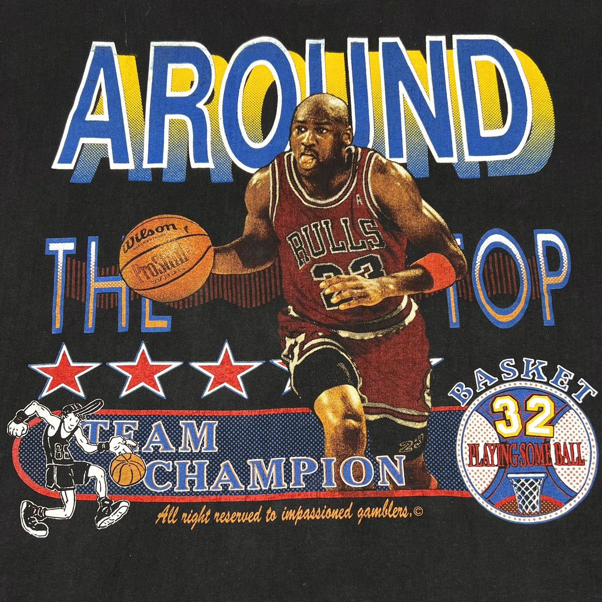 Jordan Brand Vintage Early 90s Michael Jordan ‘Around the Top’ Euro Tee Size US XL / EU 56 / 4 - 5 Thumbnail