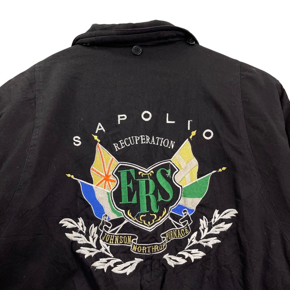 Japanese Brand × Other Unbranded Sealedbeam Multipocket Varsity Cropped Jacket Size US M / EU 48-50 / 2 - 4 Thumbnail