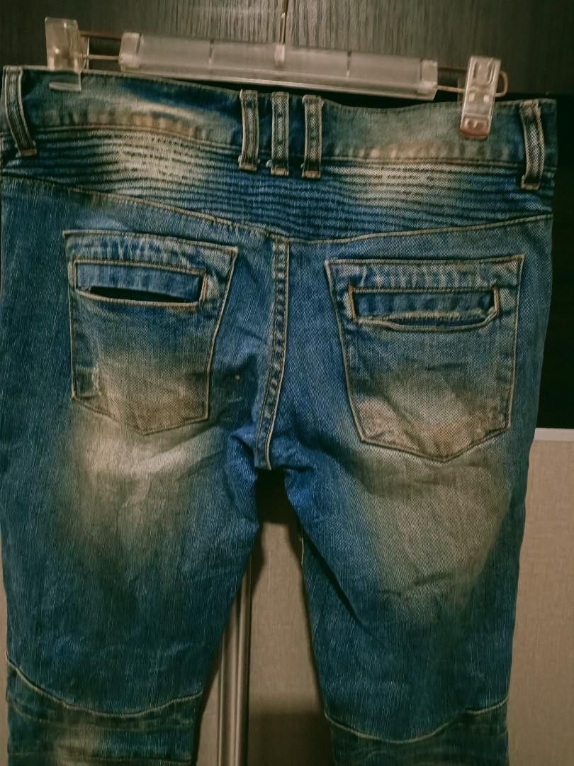 Japanese Brand Biker jeans biker pants Size US 32 / EU 48 - 4 Thumbnail