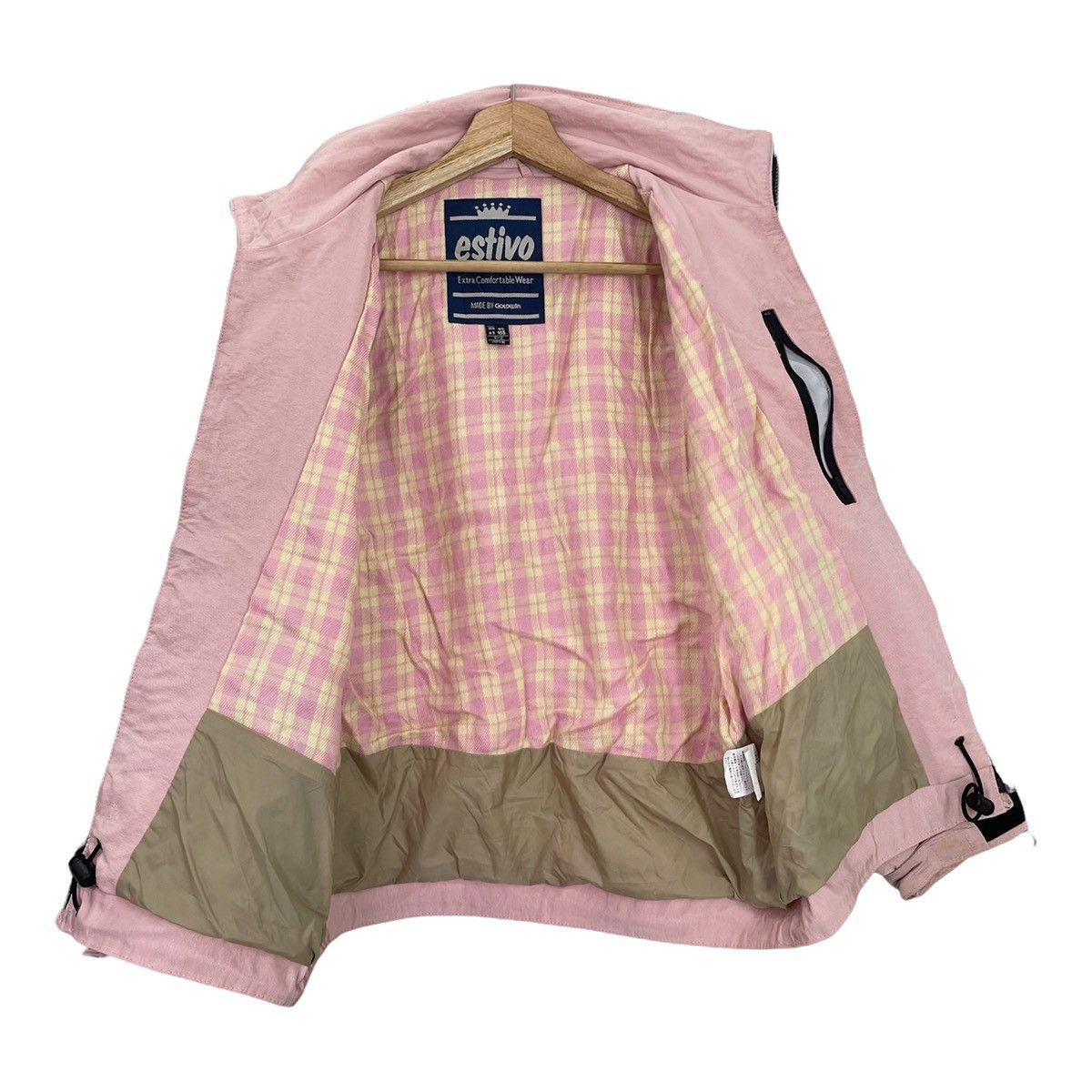 Goldwin Vintage 90s Estivo By Goldwin Zipper Jacket Size M Size US M / EU 48-50 / 2 - 2 Thumbnail