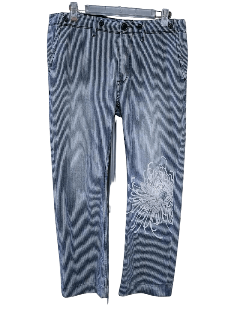 Art Comes First Art hickory worker pants with suspenders button Size US 35 - 2 Thumbnail
