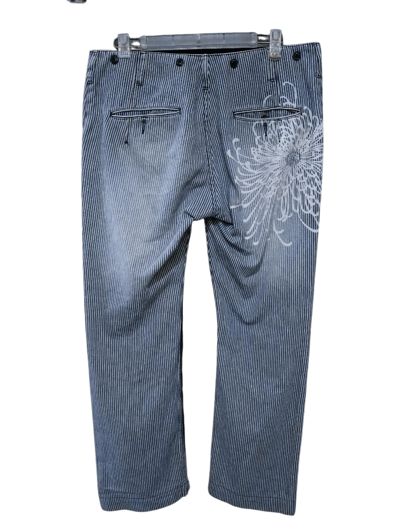 Art Comes First Art hickory worker pants with suspenders button Size US 35 - 1 Thumbnail