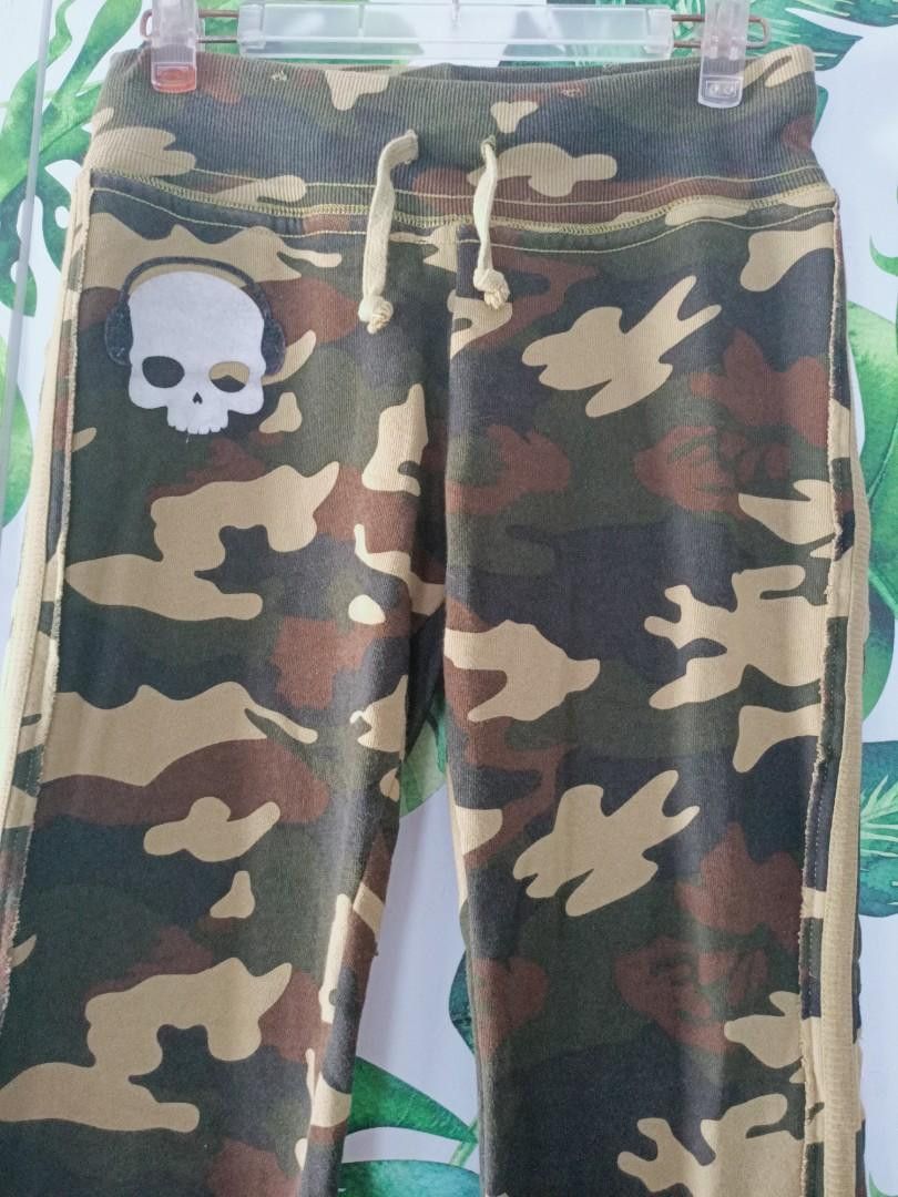 HYDROGEN Hydrogen Camo Skull Jogger Pants Made in Romania Size US 30 / EU 46 - 2 Thumbnail