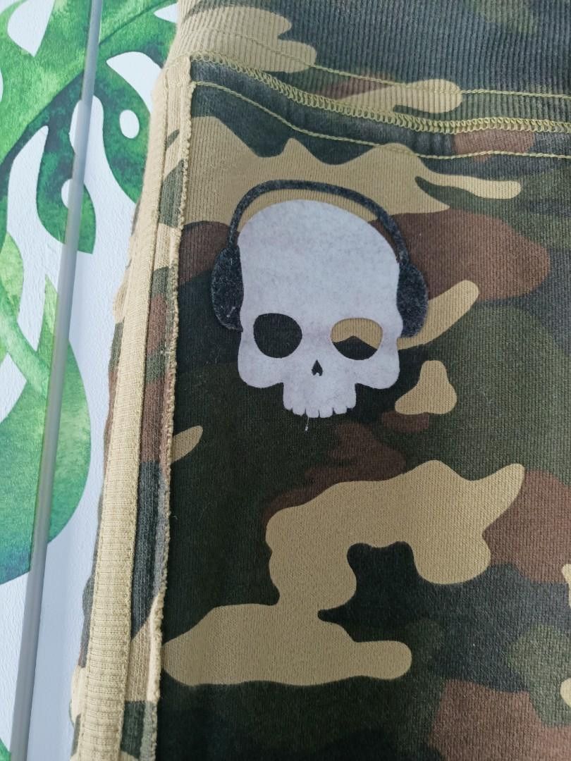 HYDROGEN Hydrogen Camo Skull Jogger Pants Made in Romania Size US 30 / EU 46 - 3 Thumbnail