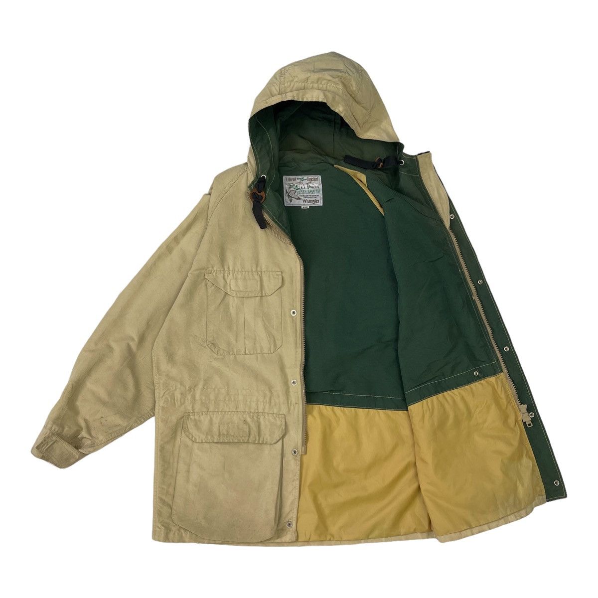 Vintage × Wrangler Vintage 90s Wrangler Zipper Jacket Size L Size US L / EU 52-54 / 3 - 1 Thumbnail