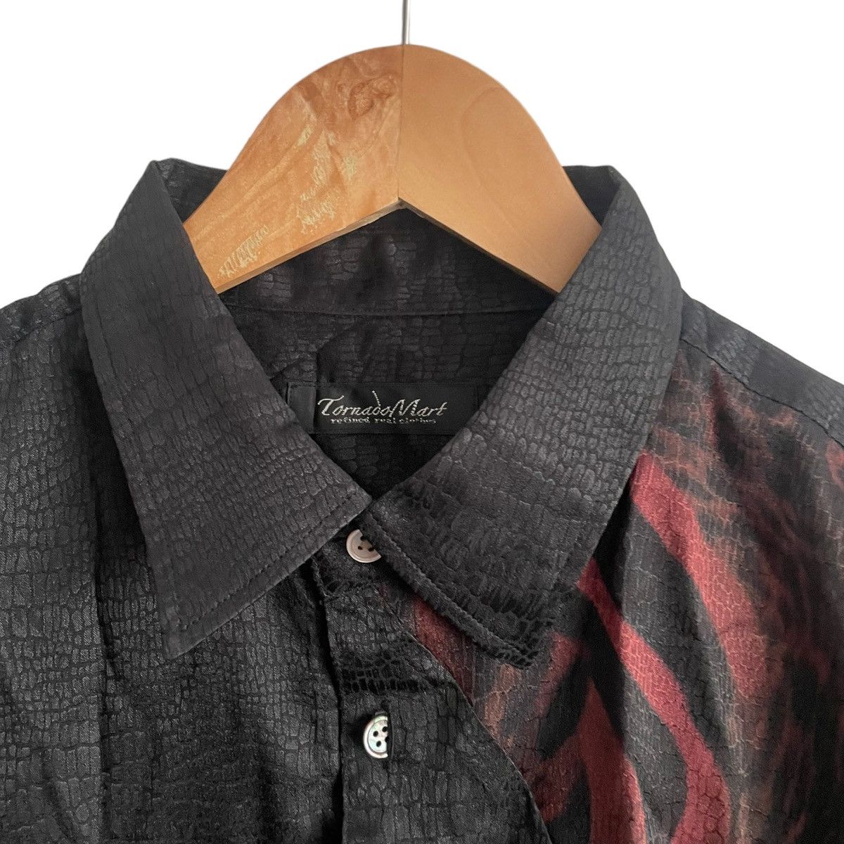 Rare 購入 00s Archive TORNADO MART SnakeShirt Rare 00s Archive