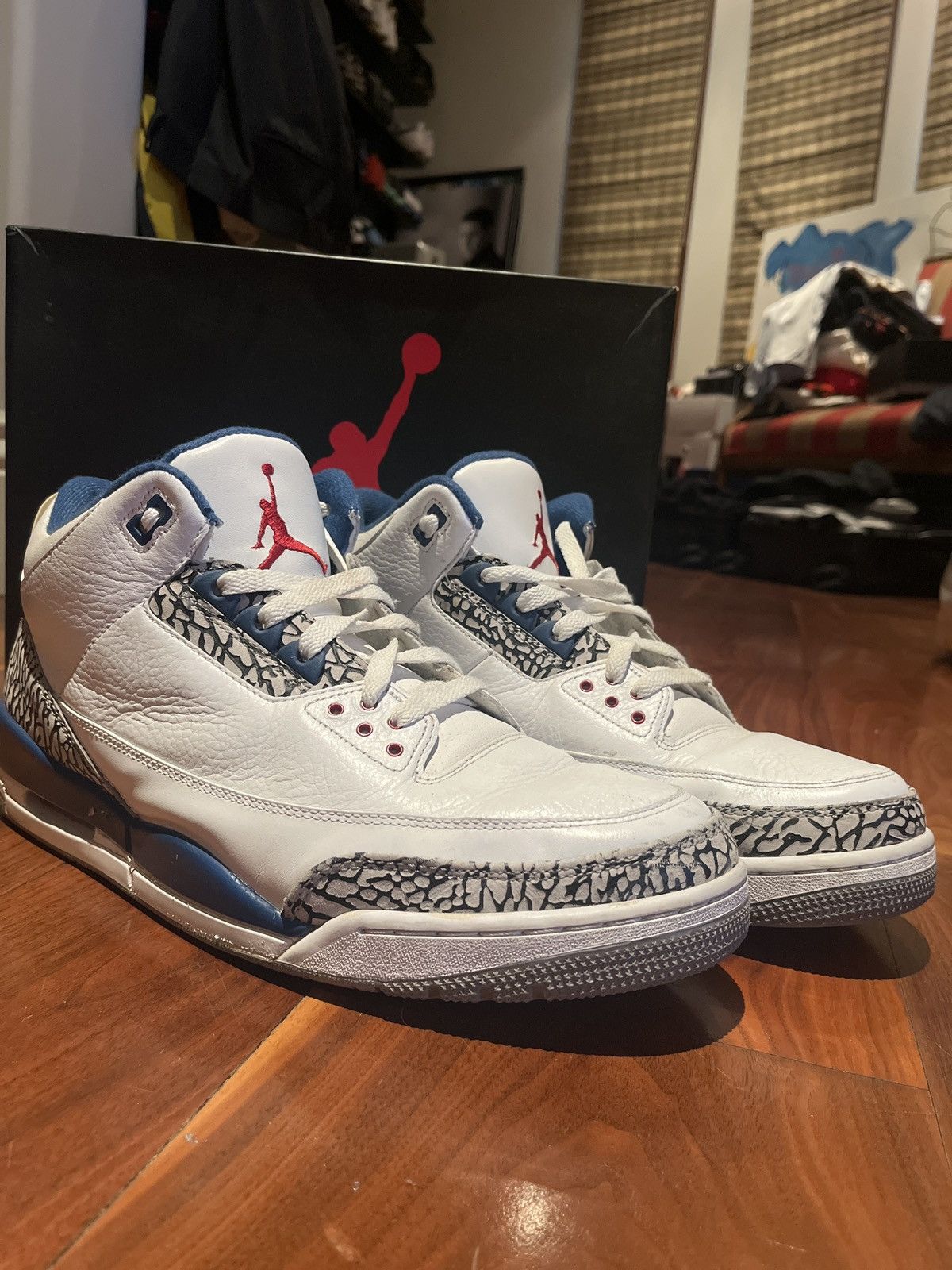 Jordan 3 true blue 2011 deals