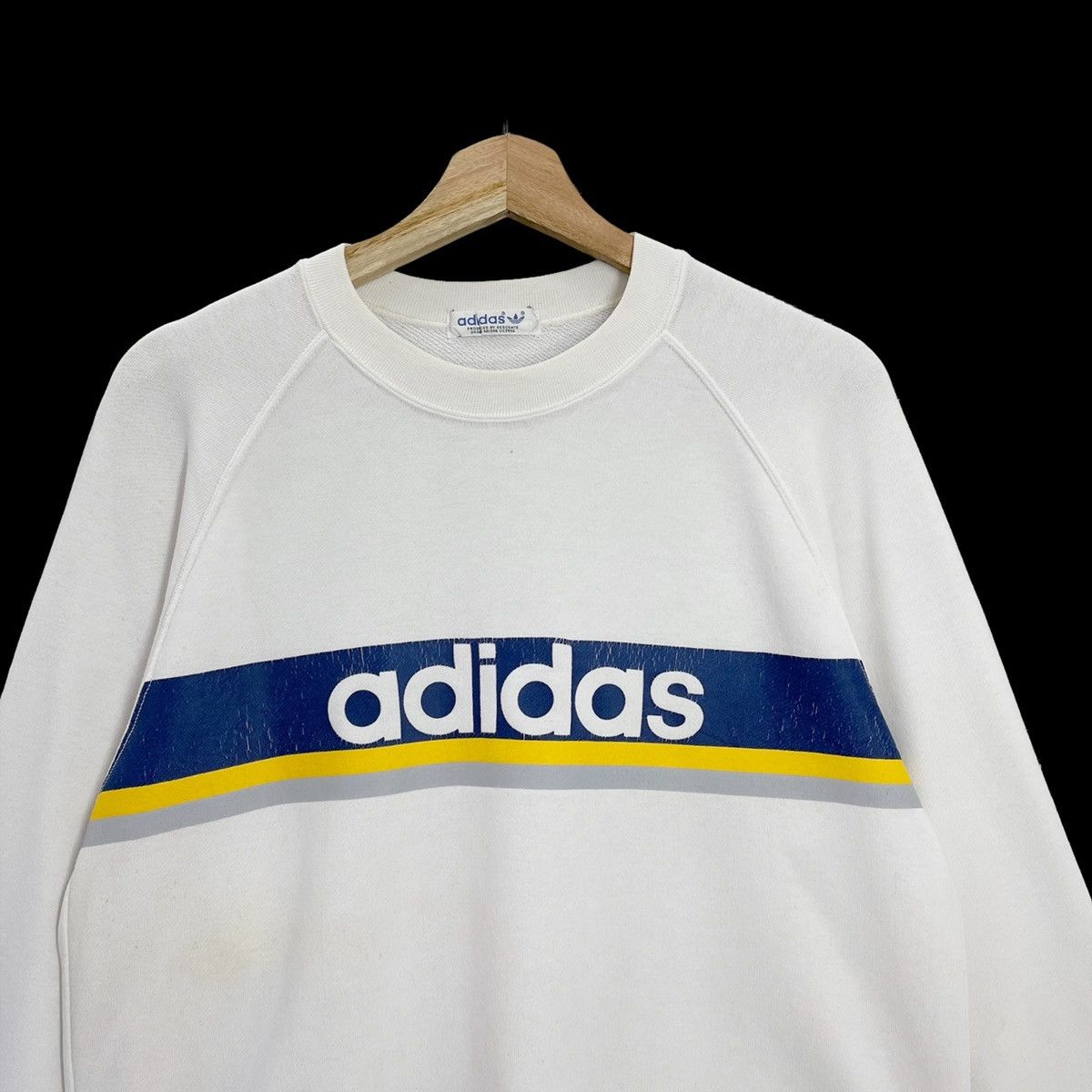 Adidas Vintage 90s Adidas Crewneck Sweatshirt Size M Size US M / EU 48-50 / 2 - 4 Thumbnail