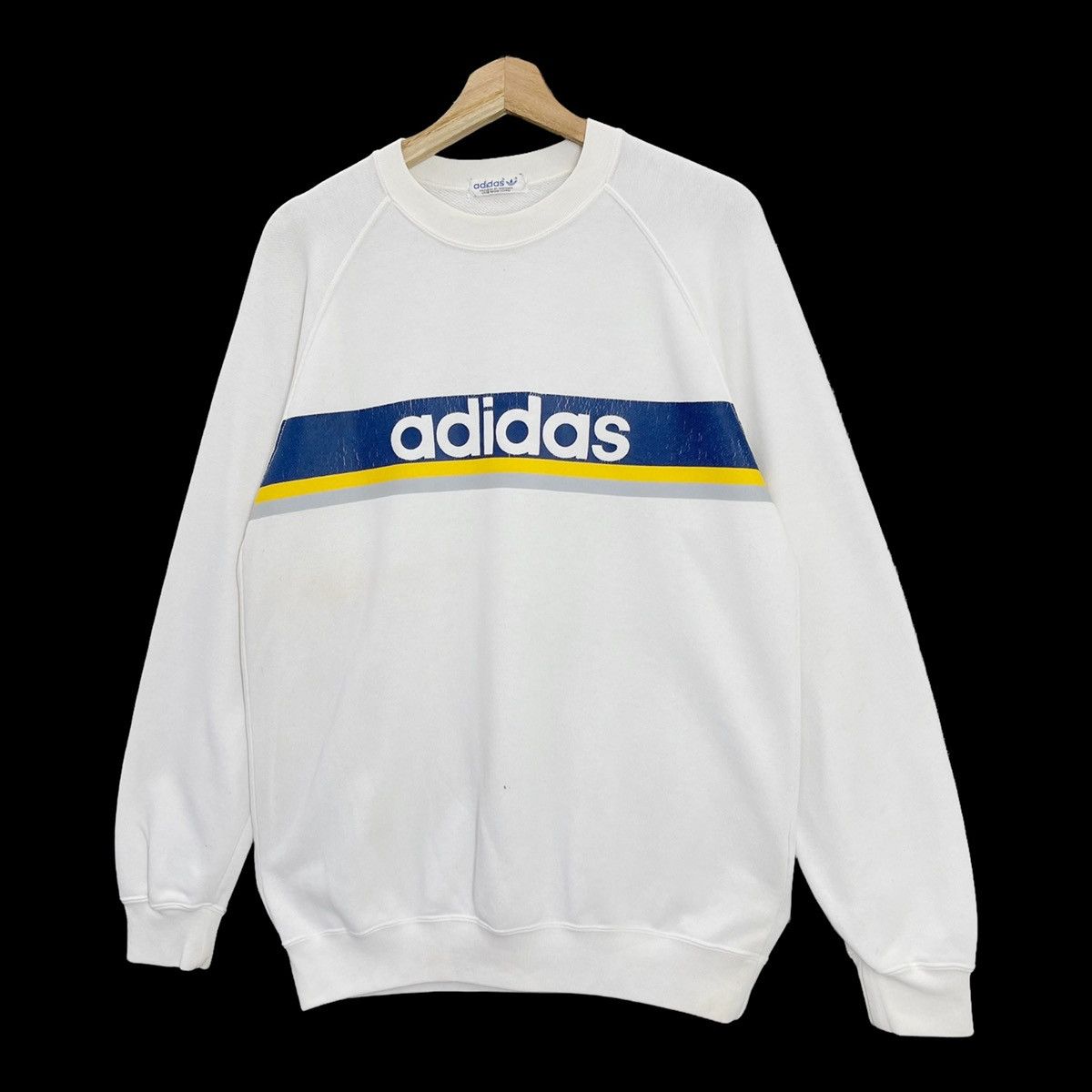 Adidas Vintage 90s Adidas Crewneck Sweatshirt Size M Size US M / EU 48-50 / 2 - 3 Thumbnail