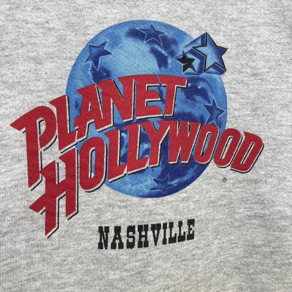 Planet Hollywood Vintage 90s Planet Hollywood Big Logo Sweatshirt Size S Size US S / EU 44-46 / 1 - 5 Thumbnail