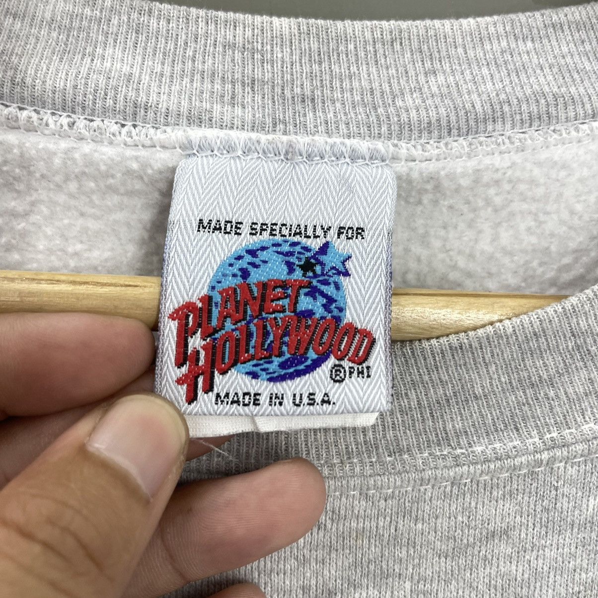 Planet Hollywood Vintage 90s Planet Hollywood Big Logo Sweatshirt Size S Size US S / EU 44-46 / 1 - 8 Thumbnail