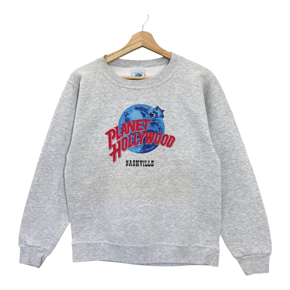 Planet Hollywood Vintage 90s Planet Hollywood Big Logo Sweatshirt Size S Size US S / EU 44-46 / 1 - 3 Thumbnail