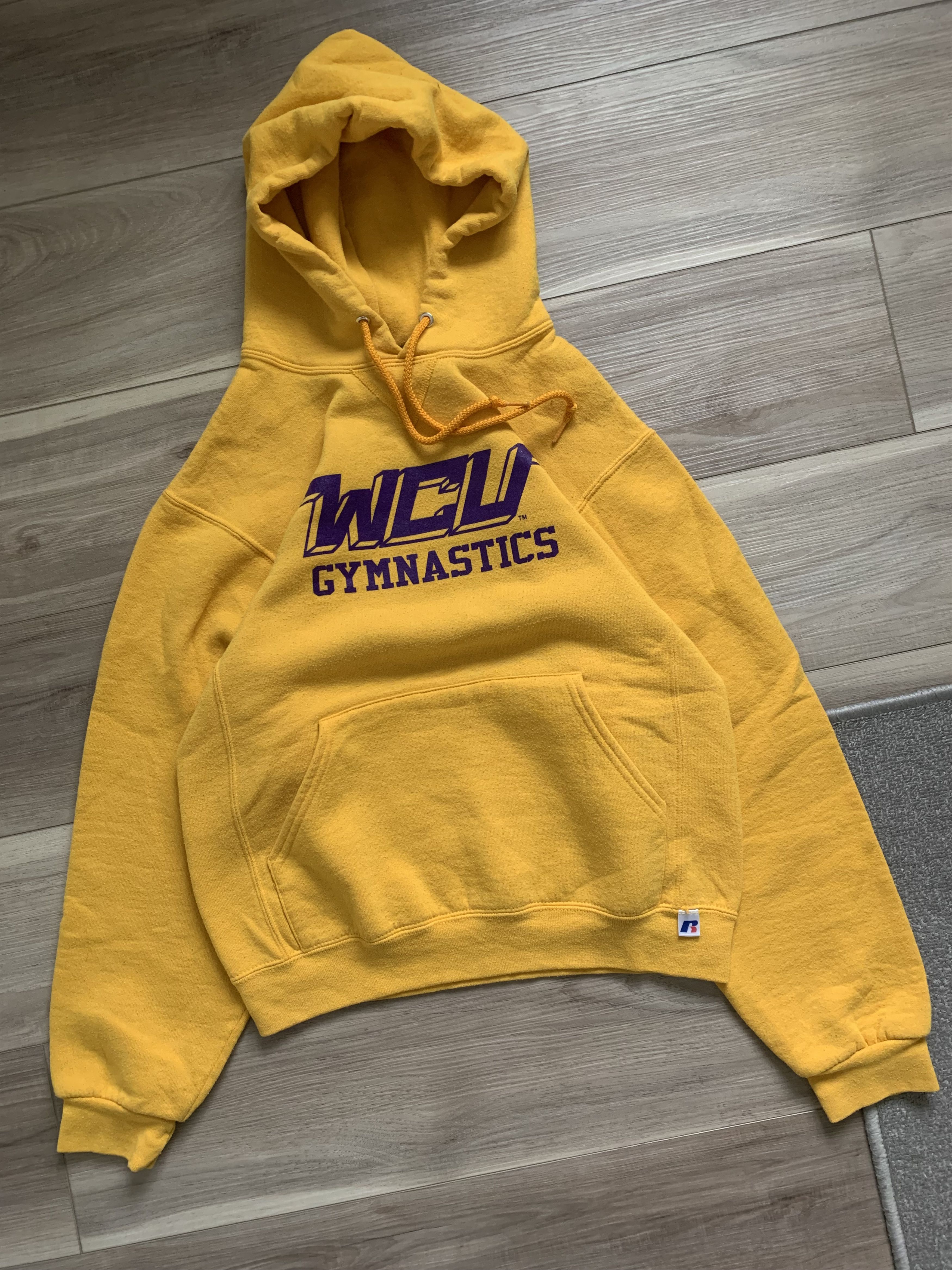 Russell Athletic × Vintage 2000s RUSSELL ATHLETIC SCHOOL HOODIE / SIZE SMALL Size US S / EU 44-46 / 1 - 1 Thumbnail
