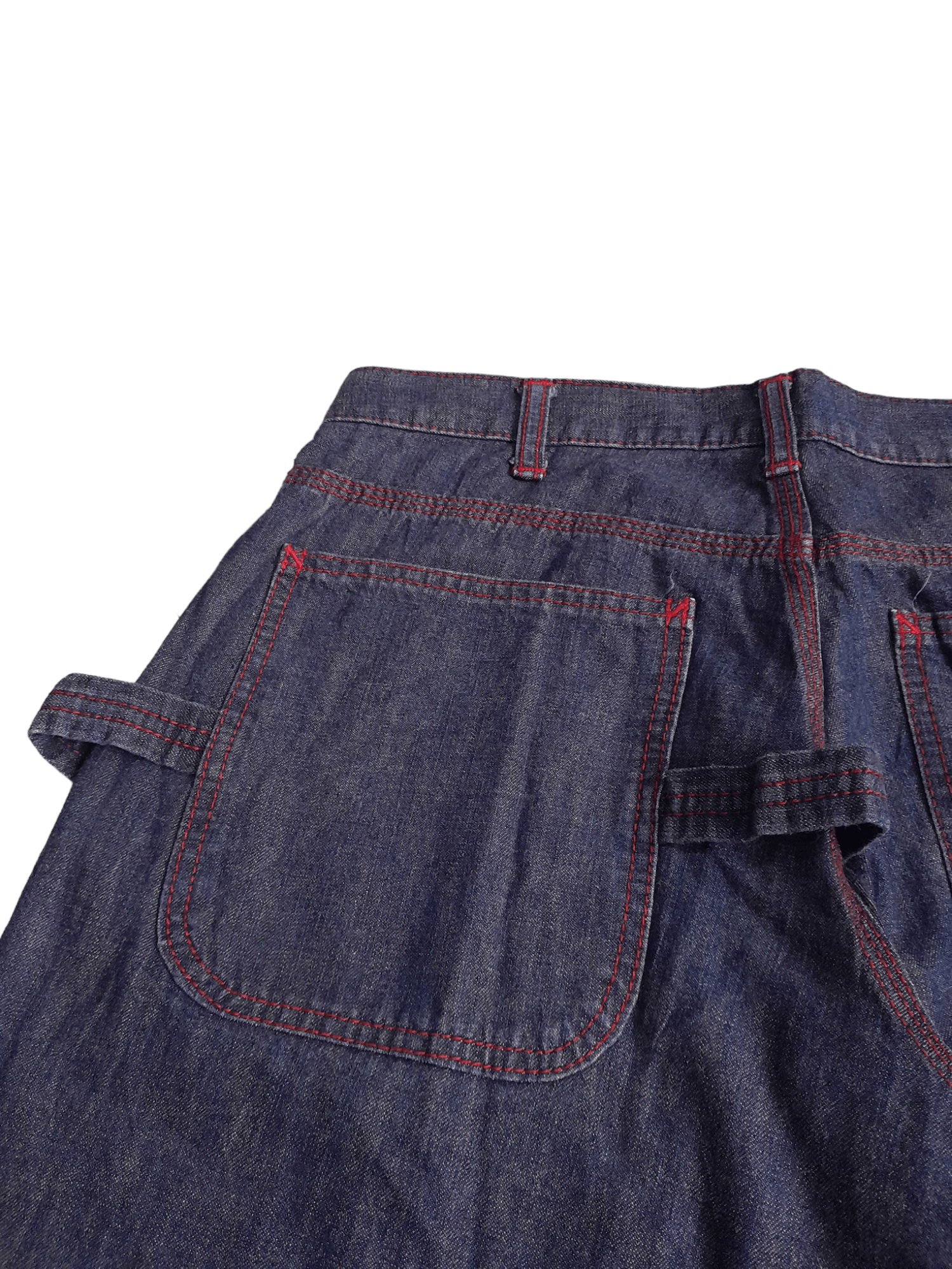 Beams Plus 1998 Beams Boy Indigo Japan Carpenters Workers Denim (E856) Size US 30 / EU 46 - 4 Thumbnail