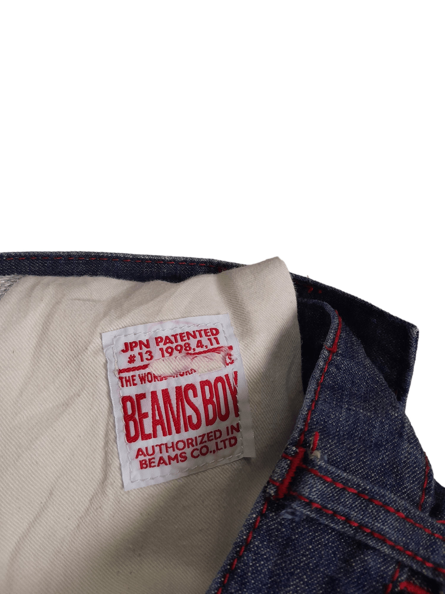 Beams Plus 1998 Beams Boy Indigo Japan Carpenters Workers Denim (E856) Size US 30 / EU 46 - 9 Thumbnail