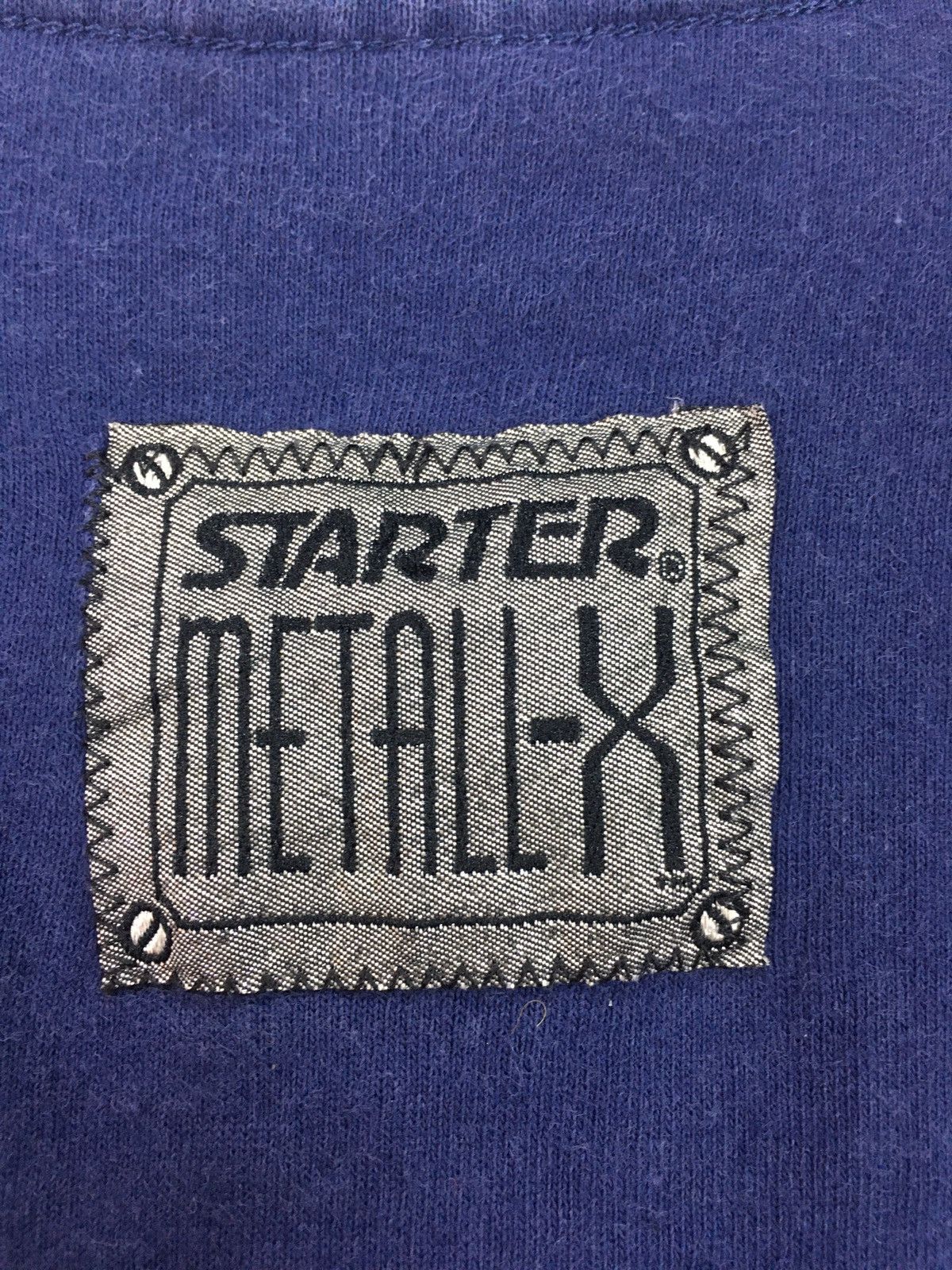 NFL Vintage 90s Dallas Cowboys NFL starter Metall-X t shirt Size US L / EU 52-54 / 3 - 8 Thumbnail