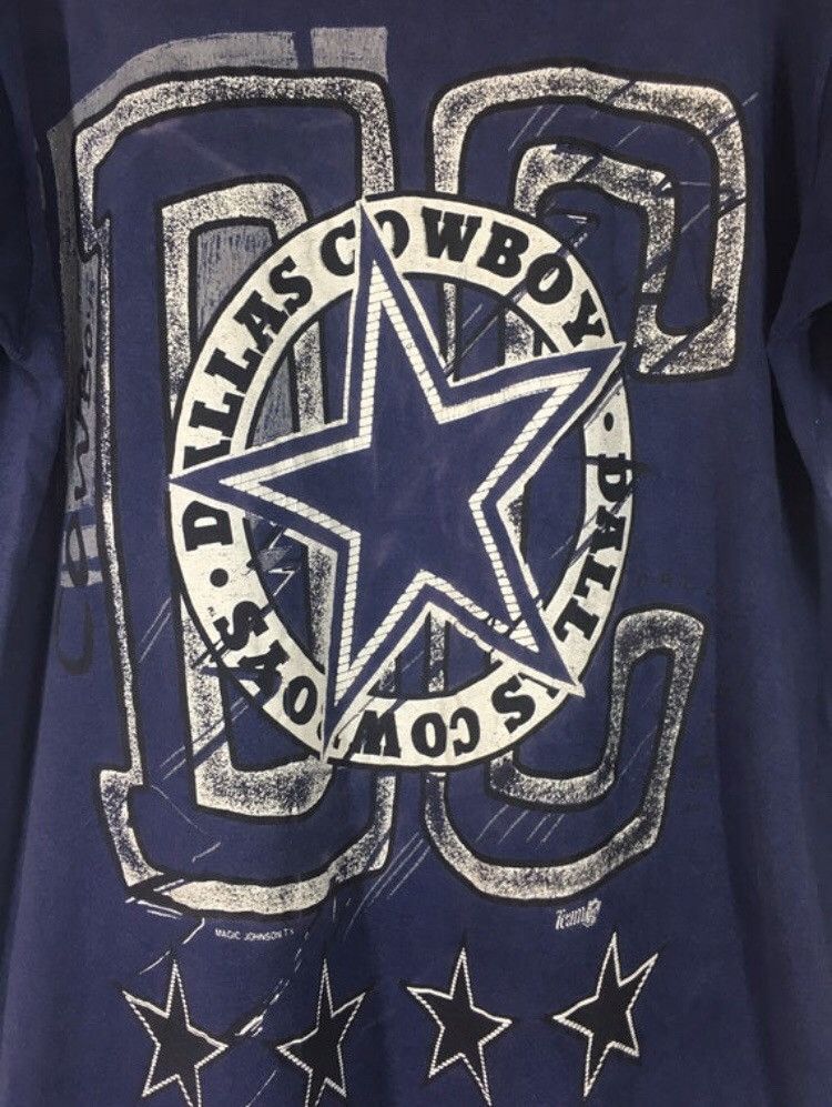 NFL Vintage 90s Dallas Cowboys NFL t shirt Size US L / EU 52-54 / 3 - 4 Thumbnail