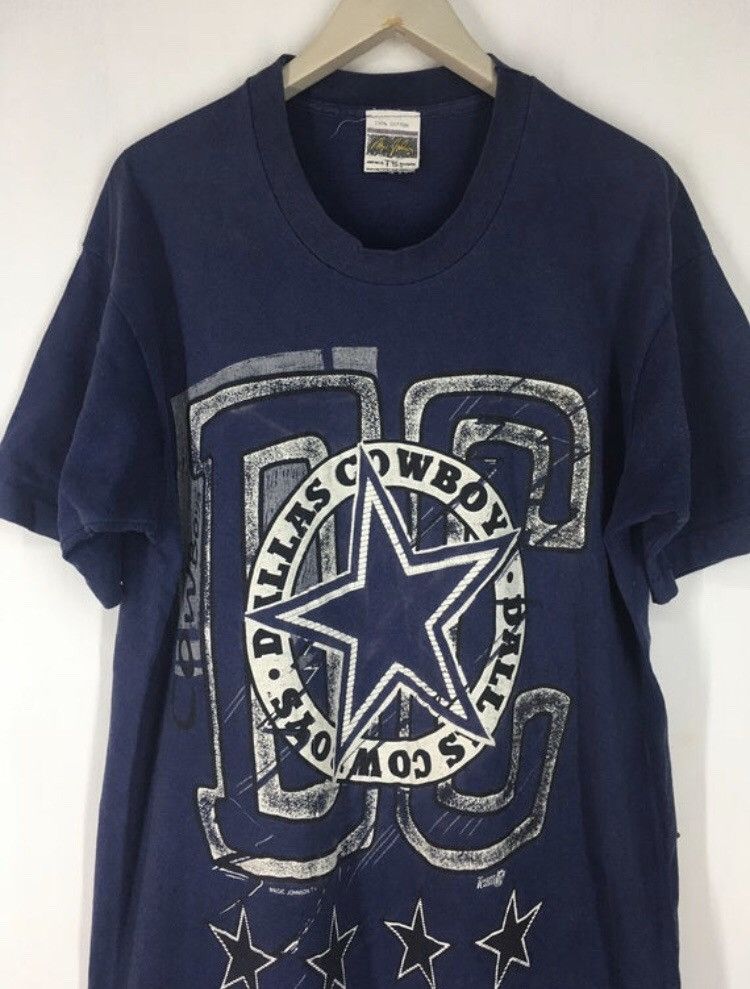 NFL Vintage 90s Dallas Cowboys NFL t shirt Size US L / EU 52-54 / 3 - 3 Thumbnail
