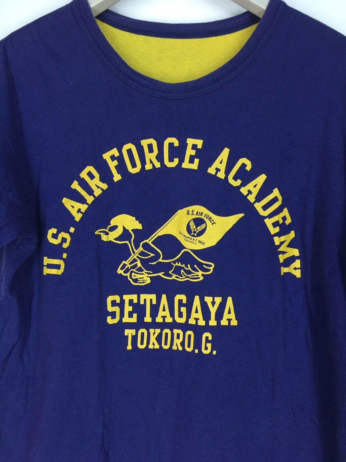 Japanese Brand U.S. Air Force Academy SEAFA Reversible T Shirt Size US M / EU 48-50 / 2 - 5 Thumbnail