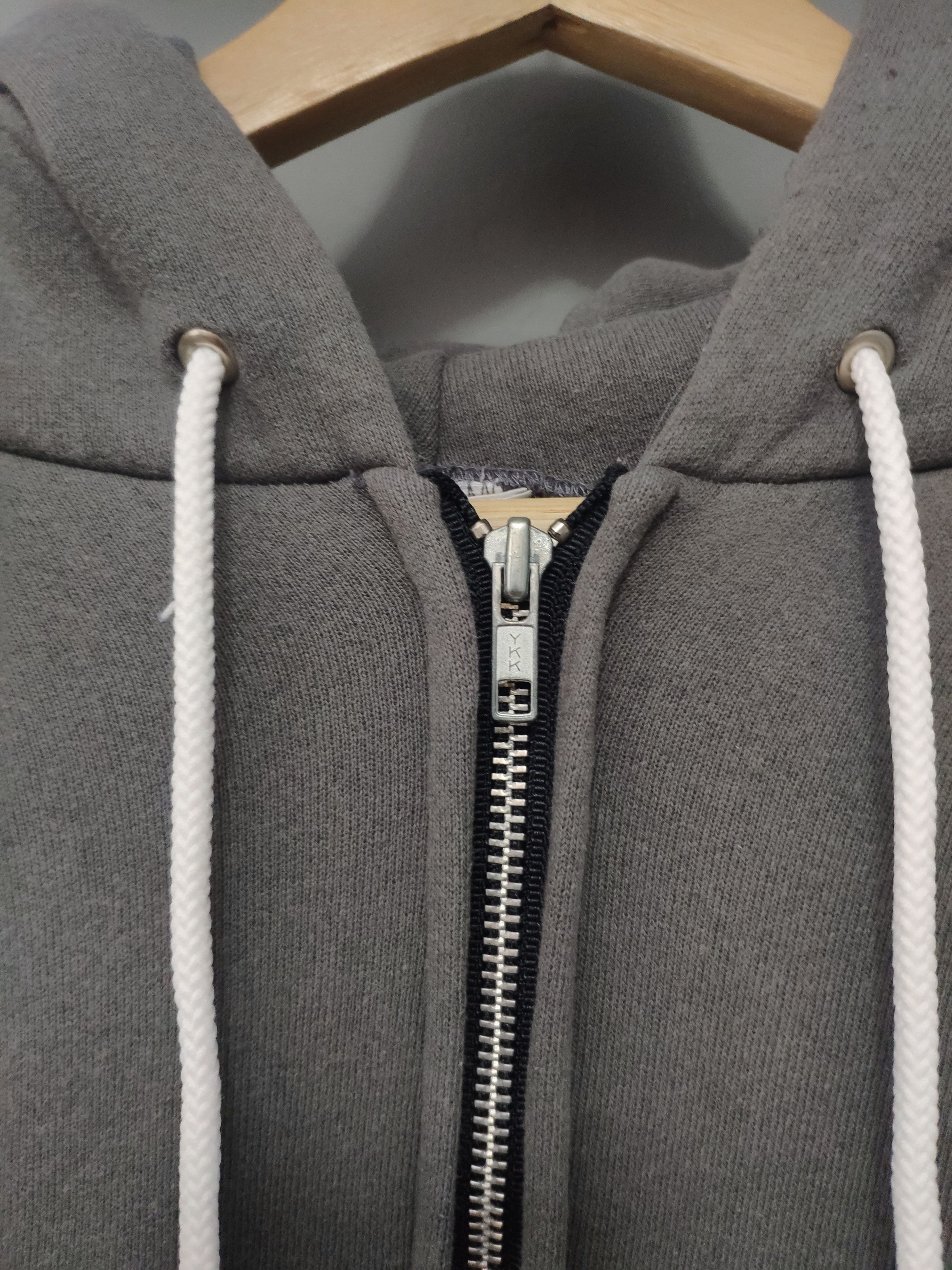 Nike × Vintage Vintage 90s Nike Zip Up Hoodie Small Swoosh Size US L / EU 52-54 / 3 - 5 Thumbnail