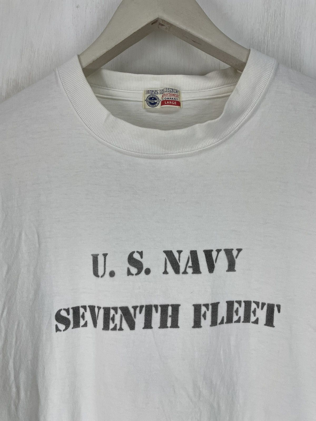 Buzz Rickson's Buzz Rickson U.S. Navy seventh fleet long sleeve t shirt Size US L / EU 52-54 / 3 - 3 Thumbnail