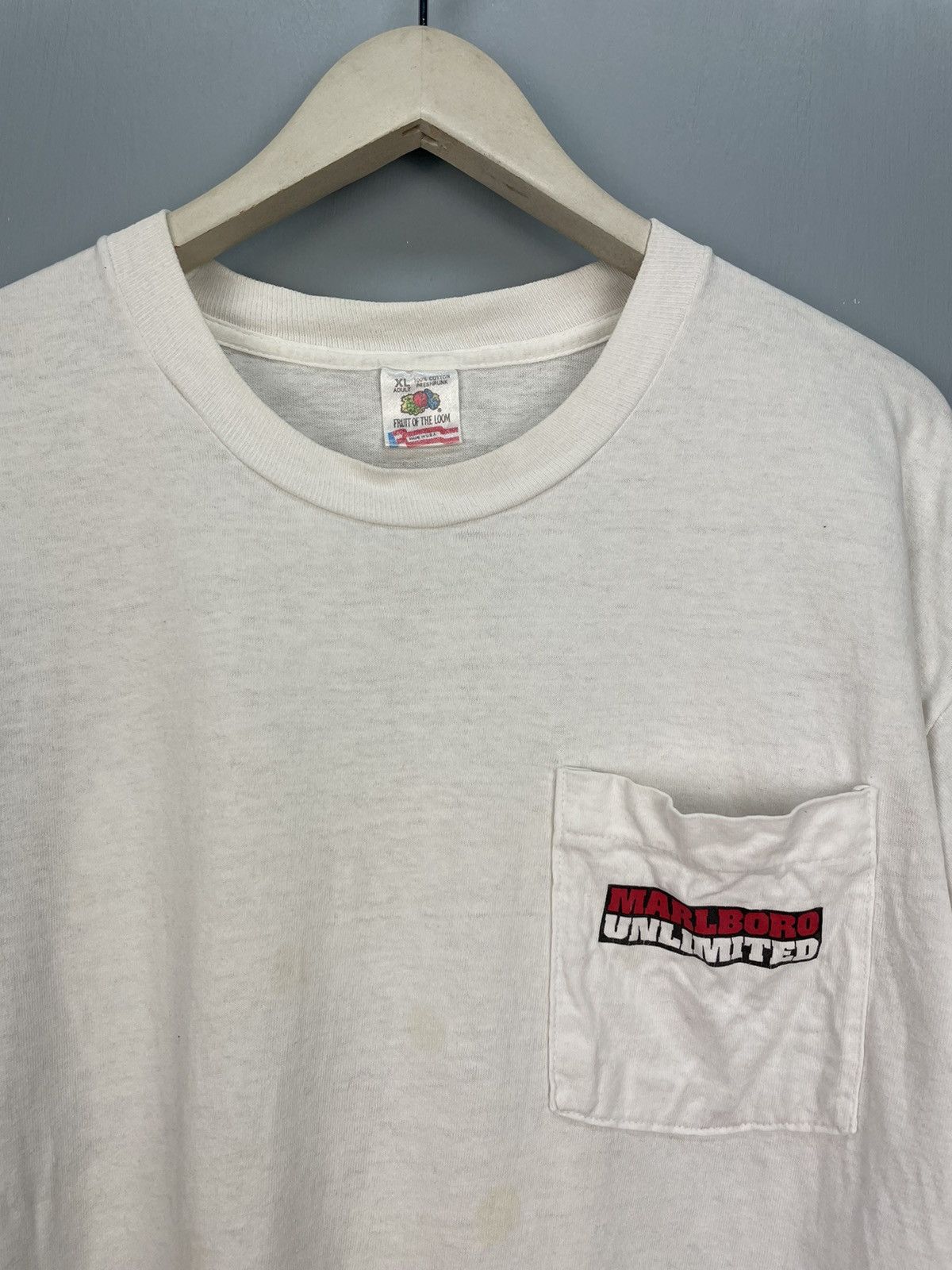 Marlboro Vintage 90s Marlboro Unlimited pocket tee Size US XL / EU 56 / 4 - 3 Thumbnail