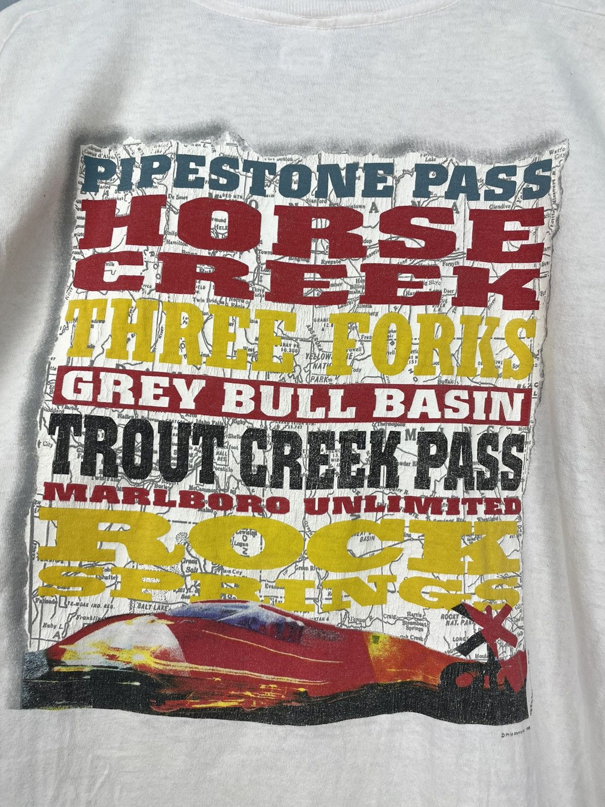 Marlboro Vintage 90s Marlboro Unlimited pocket tee Size US XL / EU 56 / 4 - 4 Thumbnail