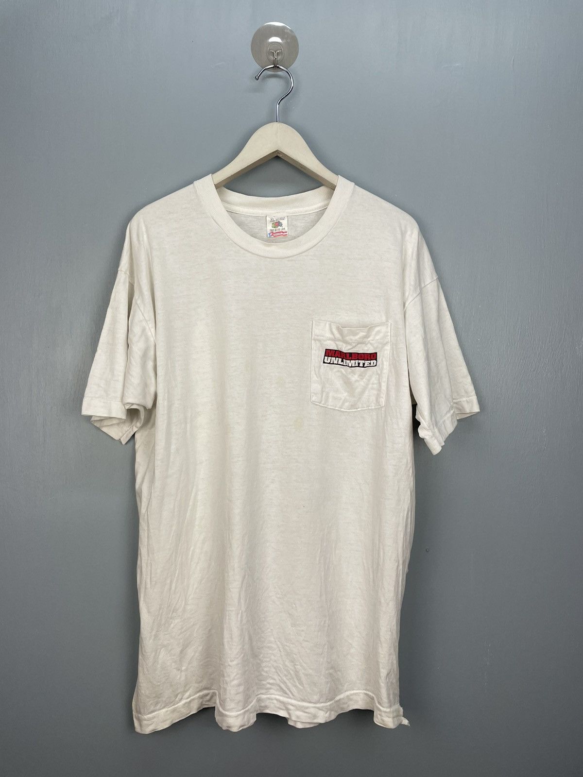 Marlboro Vintage 90s Marlboro Unlimited pocket tee Size US XL / EU 56 / 4 - 2 Thumbnail