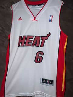 Adidas Lebron James Limited Edition Miami Heat Jersey Youth Medium
