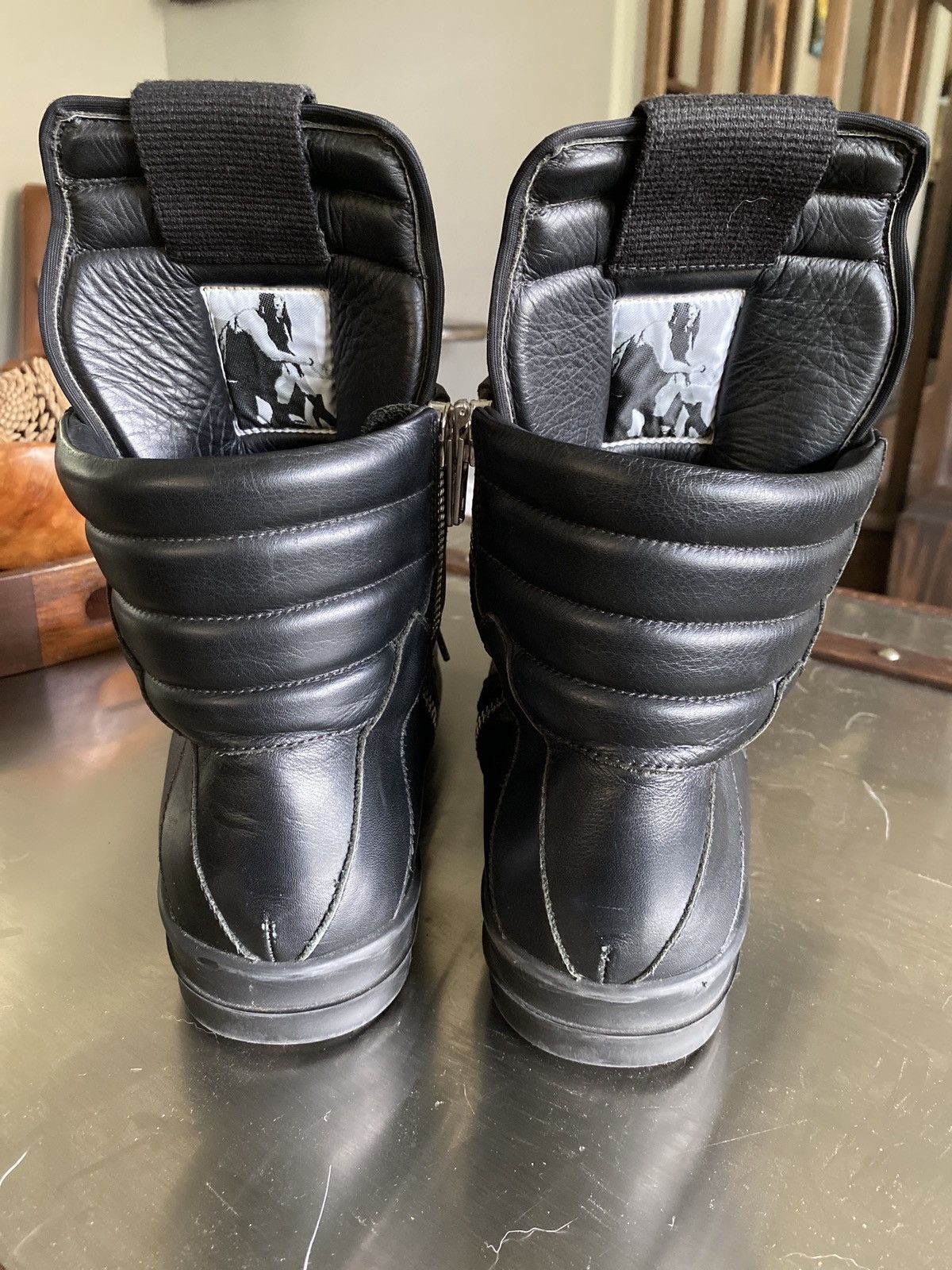 Rick Owens Rick Owens black Geobasket Size US 9.5 / EU 42-43 - 5 Thumbnail