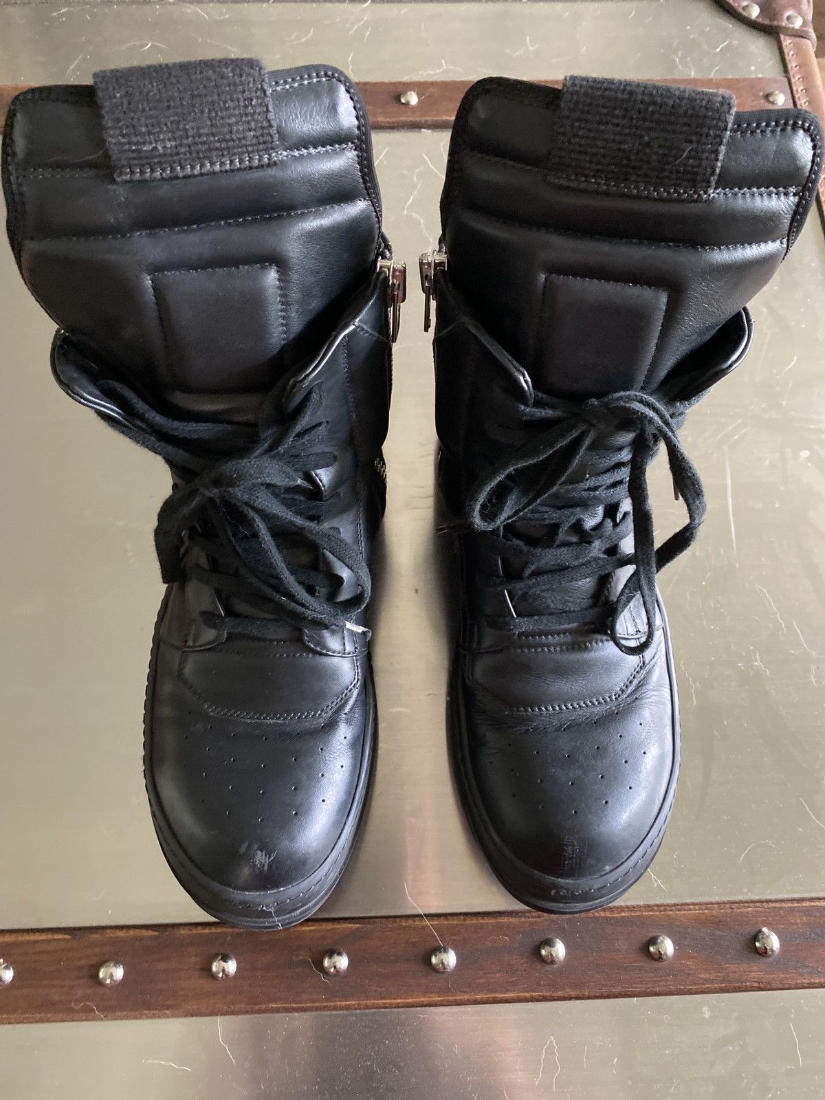 Rick Owens Rick Owens black Geobasket Size US 9.5 / EU 42-43 - 4 Thumbnail