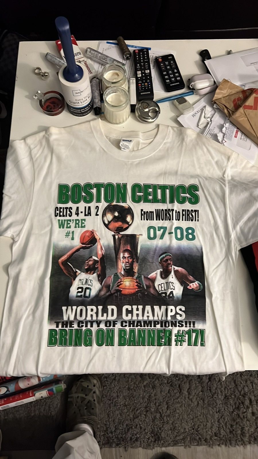 2007-2008 Boston Celtics Championship T-shirt