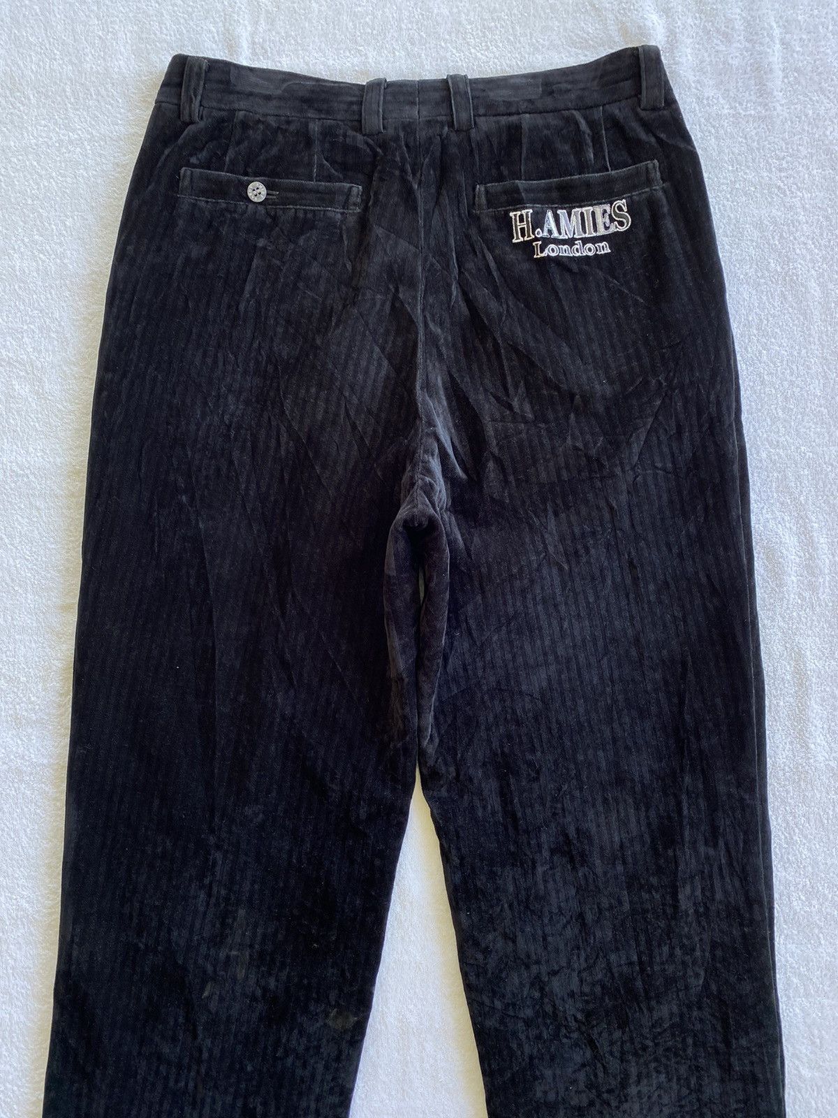 Designer × Hardy Amies Hardy Amies Velvet Pant Size US 32 / EU 48 - 4 Thumbnail
