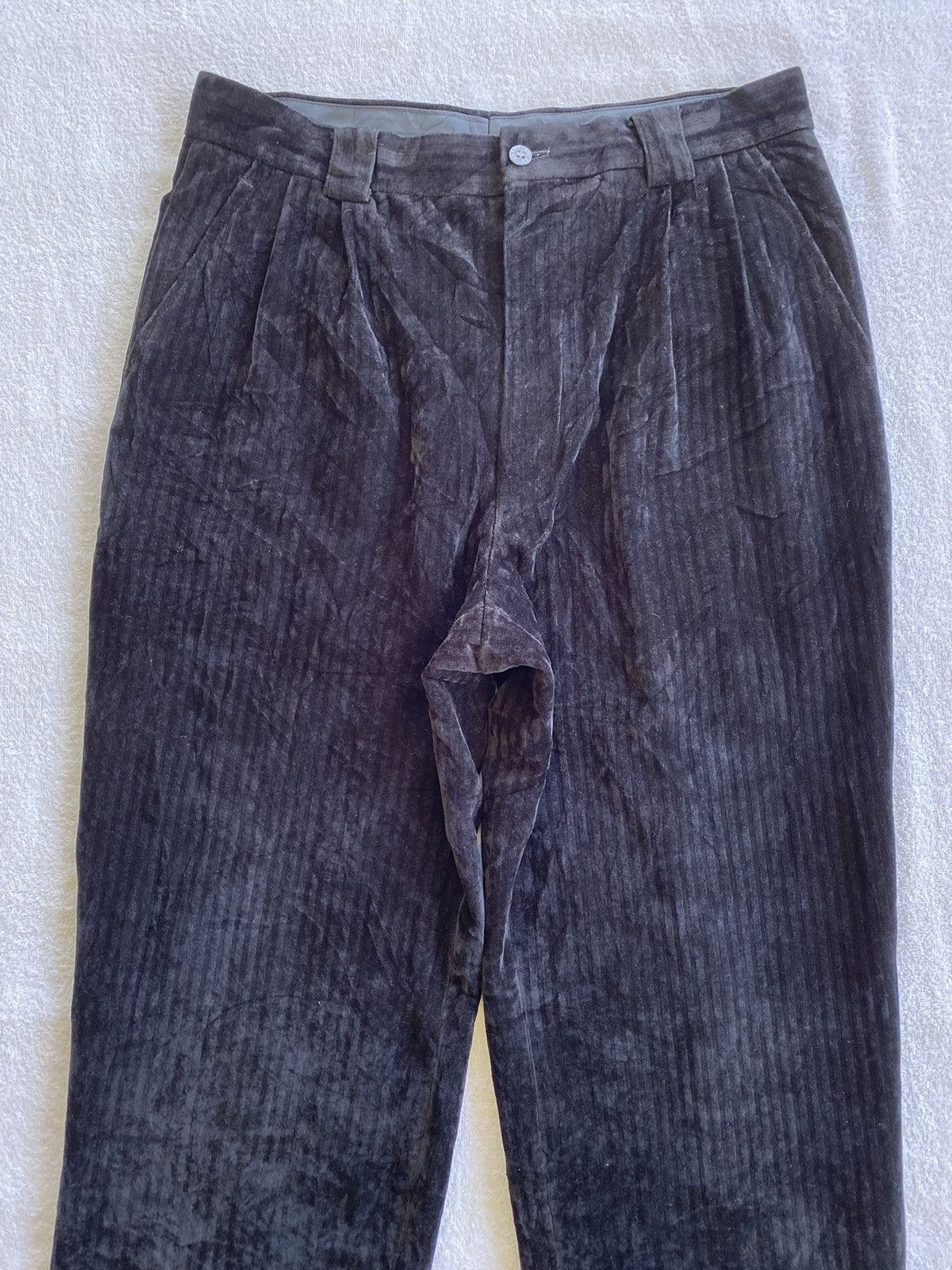 Designer × Hardy Amies Hardy Amies Velvet Pant Size US 32 / EU 48 - 3 Thumbnail