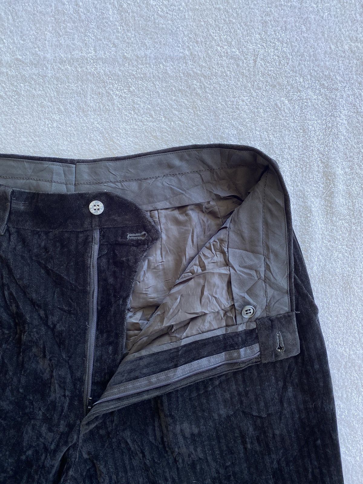 Designer × Hardy Amies Hardy Amies Velvet Pant Size US 32 / EU 48 - 11 Thumbnail