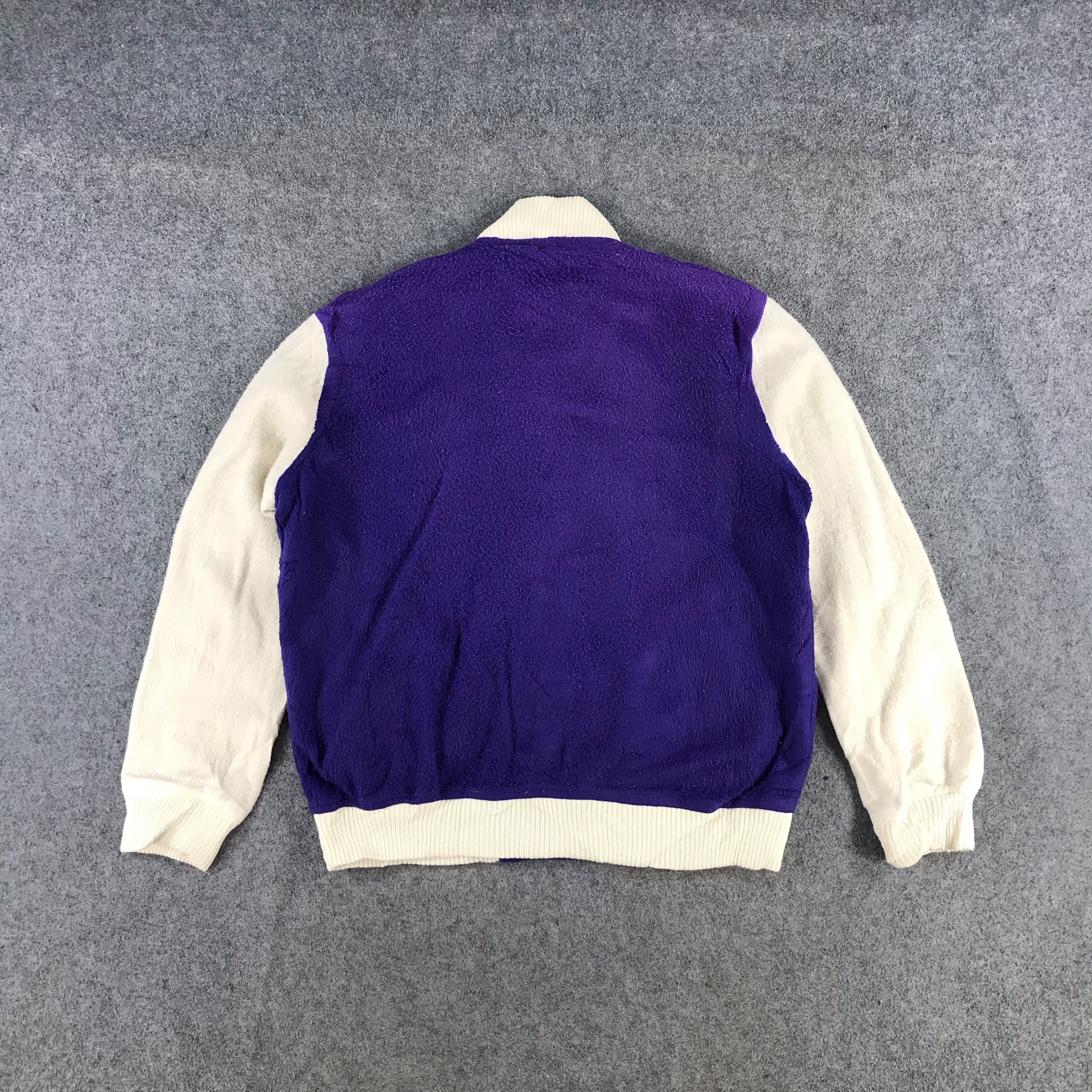 Japanese Brand Vintage Sun Faded US Navy Military Varsity Jacket JC121 Size US M / EU 48-50 / 2 - 3 Thumbnail