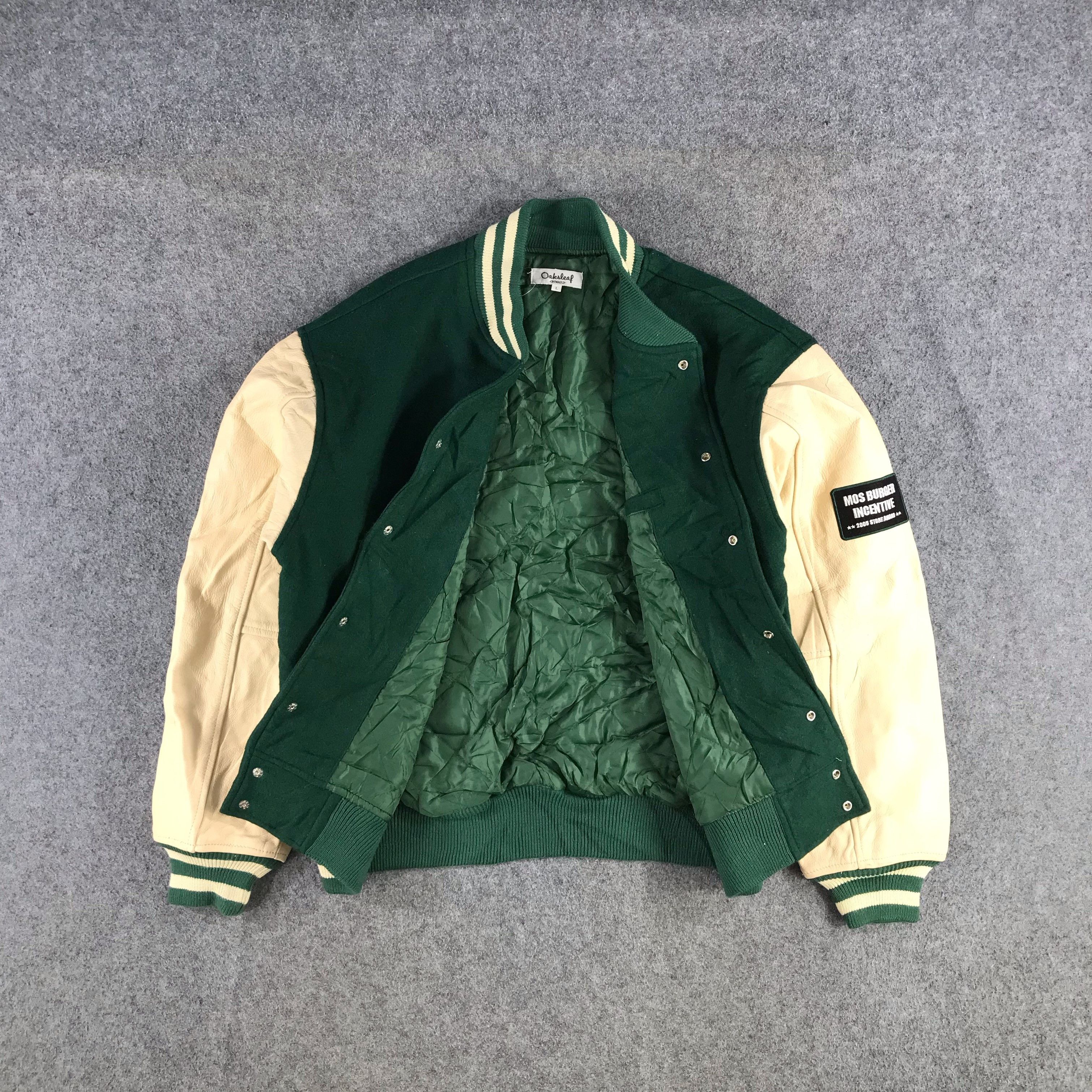Japanese Brand Vintage Y2K Mos Burger Varsity Jacket JC115 Size US L / EU 52-54 / 3 - 2 Thumbnail