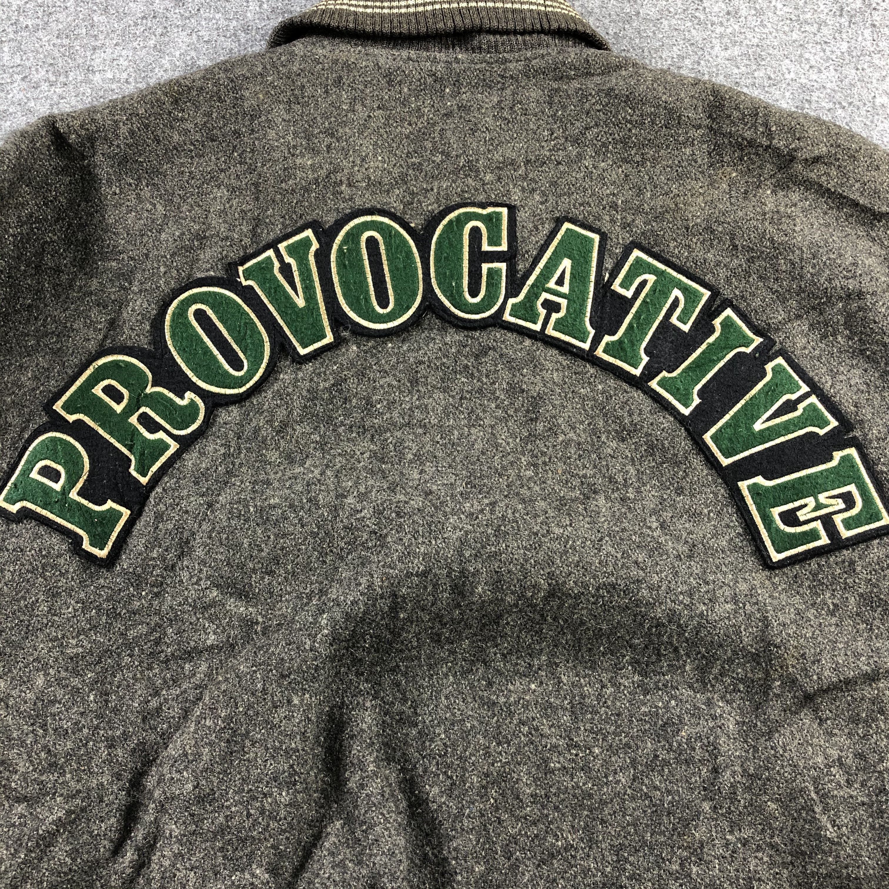 Japanese Brand Vintage 80s College Club Mcgregor Varsity Jacket JC114 Size US L / EU 52-54 / 3 - 5 Thumbnail