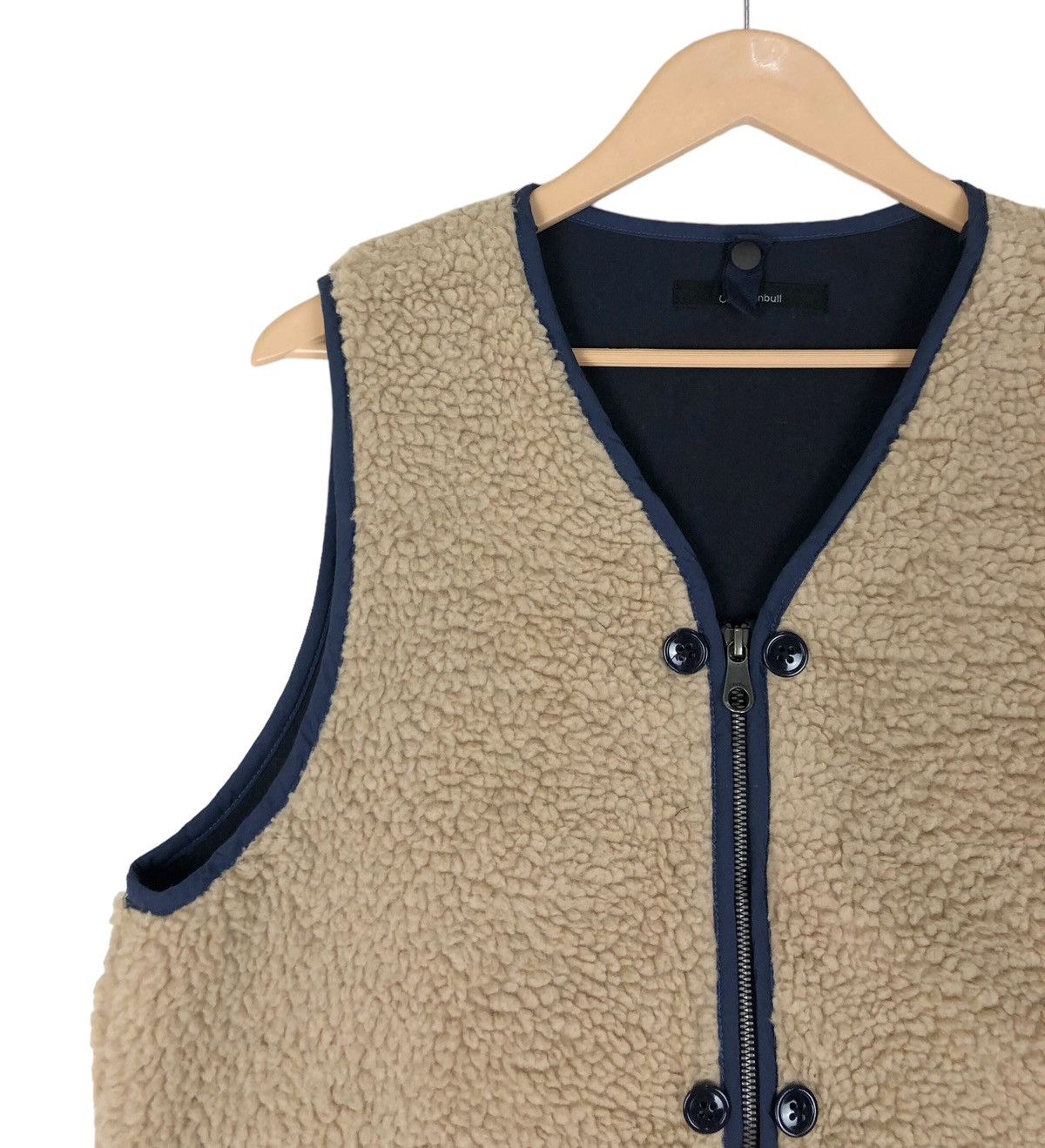 Johnbull Johnbull Deep Pile Fleece Vest Jacket Size US L / EU 52-54 / 3 - 7 Thumbnail
