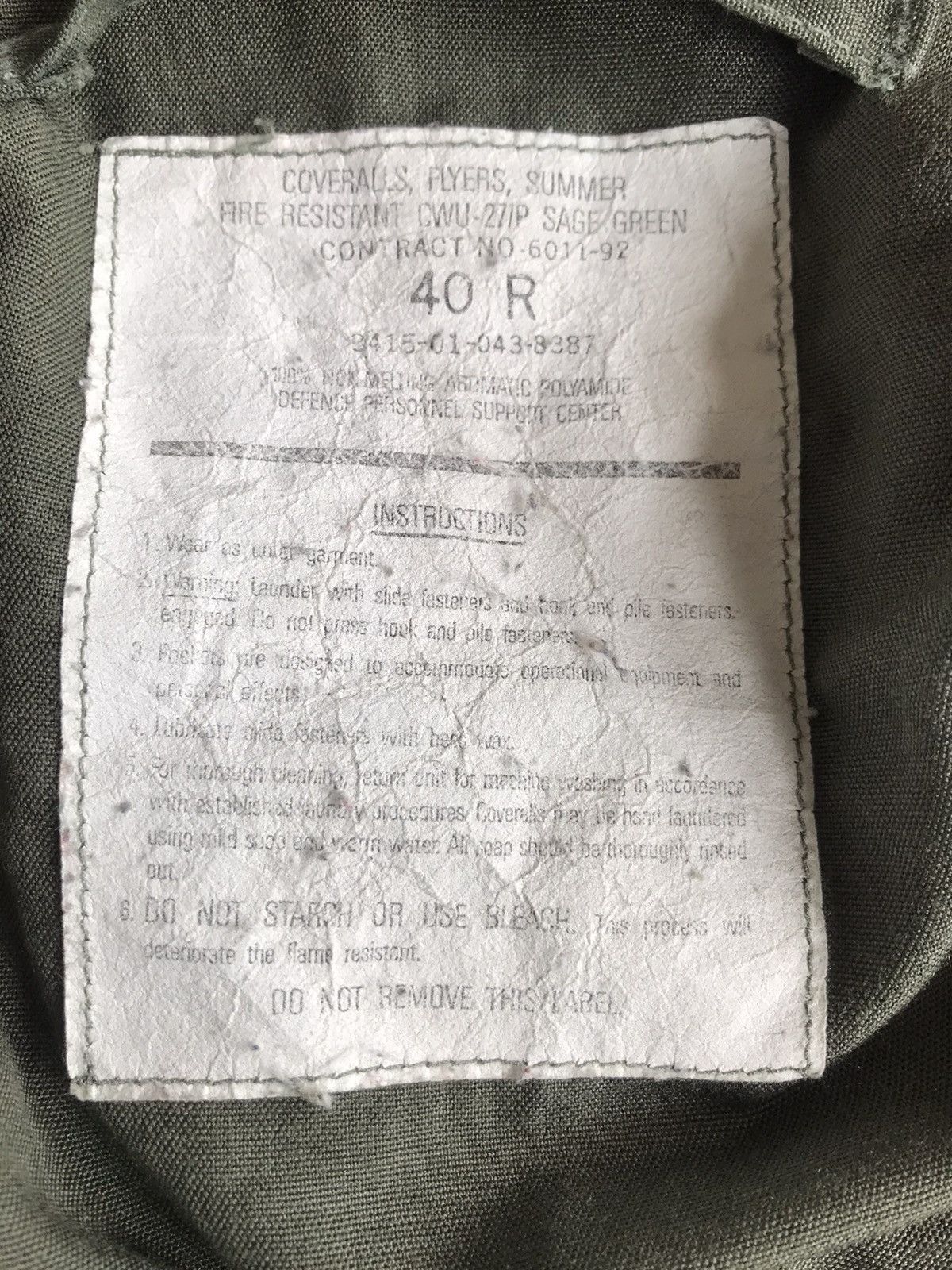 Vintage Vintage Coverall M size Size US 34 / EU 50 - 9 Thumbnail