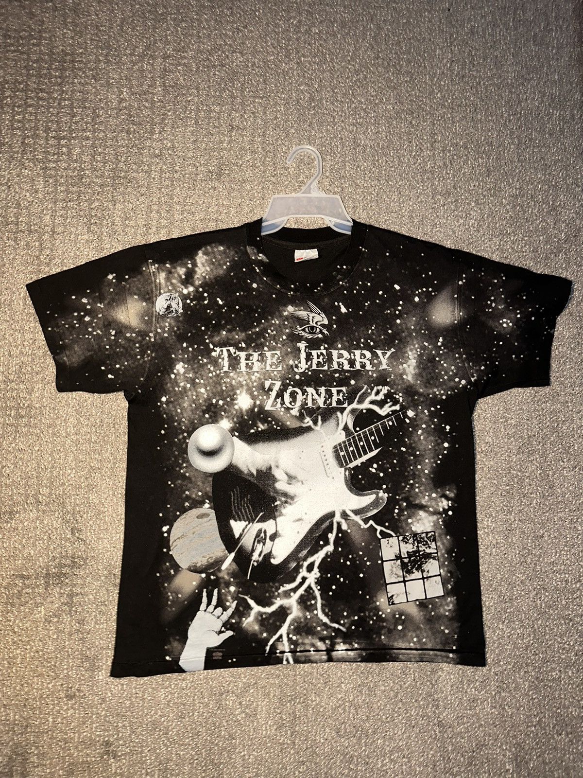 1994 JERRY GARCIA THE TWILIGHT ZONE AOP DEADSTOCK BAND TEE