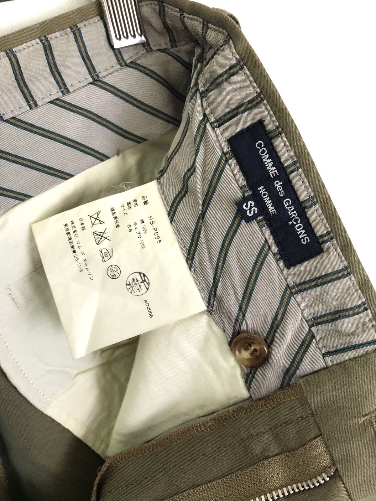 Comme des Garcons Homme SS2006 Comme des Garcons Cotton pant Size US 30 / EU 46 - 6 Thumbnail