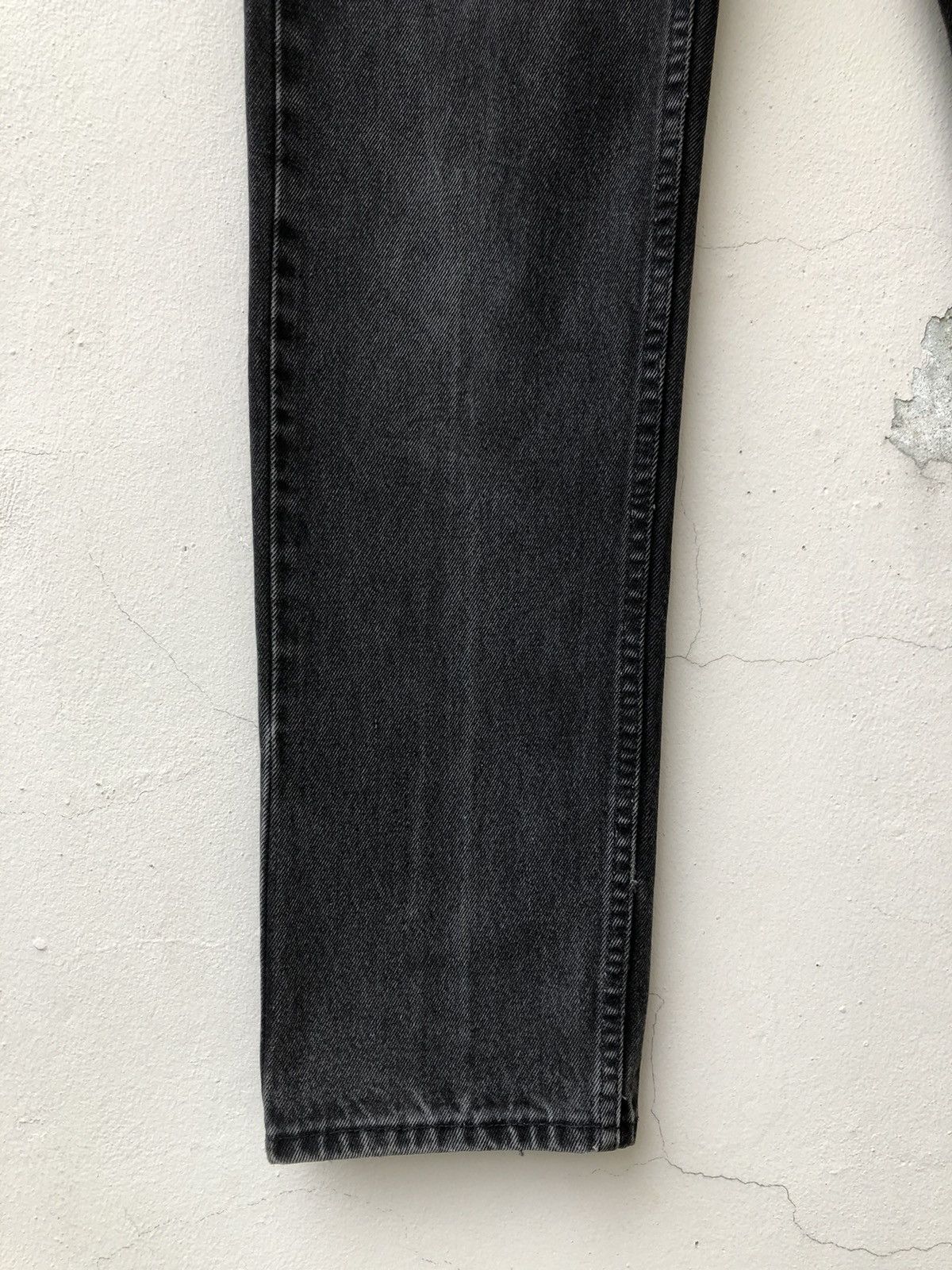Levi's × Vintage Vintage 1995 Levi’s 505 Straight Leg Faded Black Denim Jeans Size US 31 - 7 Thumbnail