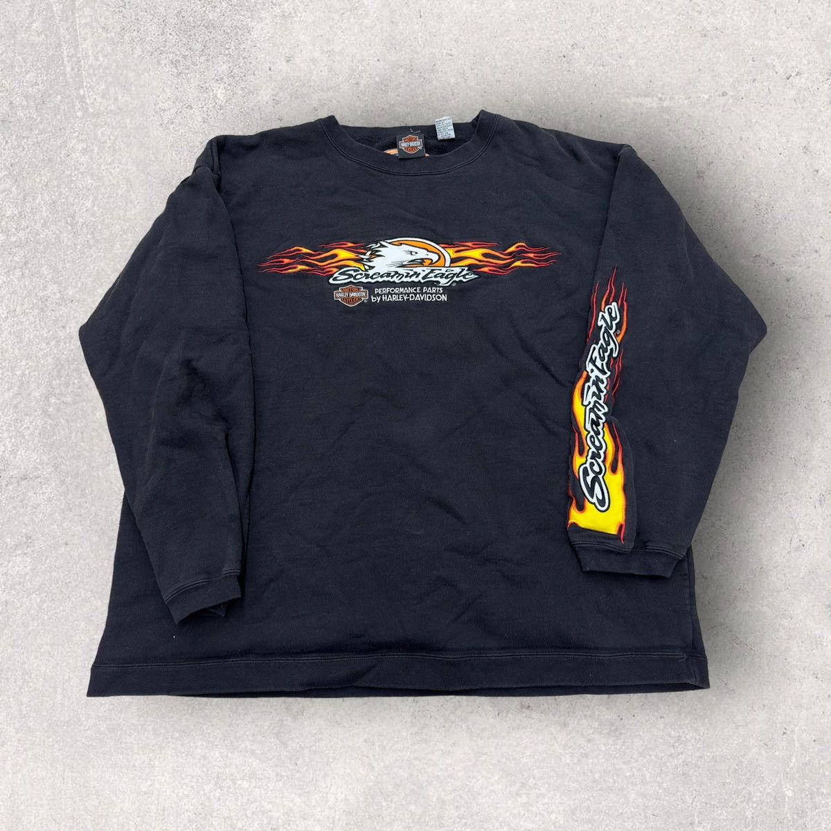 Vintage Harley Davidson Screamin Eagle sweatshirt