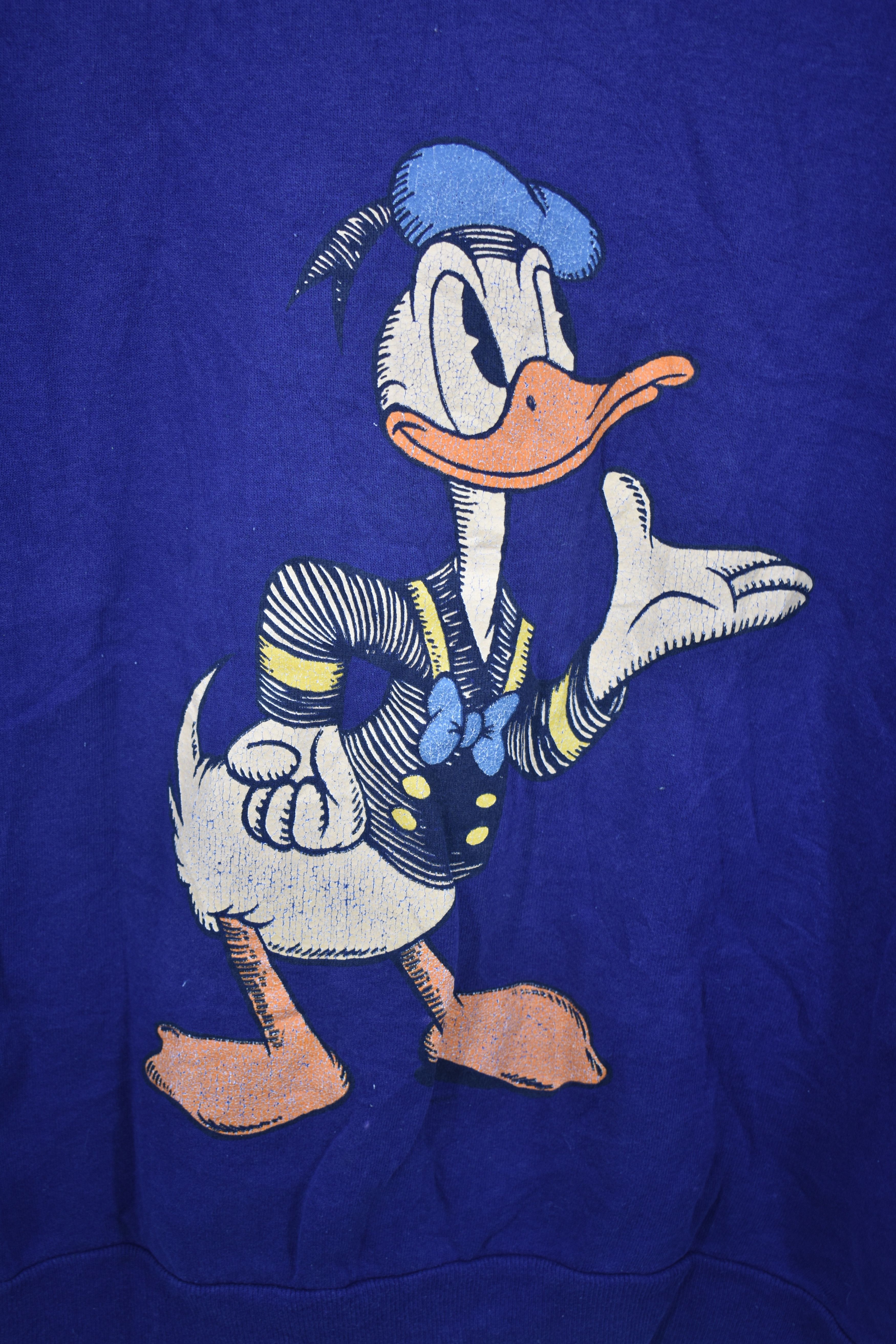 Cartoon Network × Disney × Vintage Vintage Donald Duck Sweatshirt Size US M / EU 48-50 / 2 - 3 Thumbnail