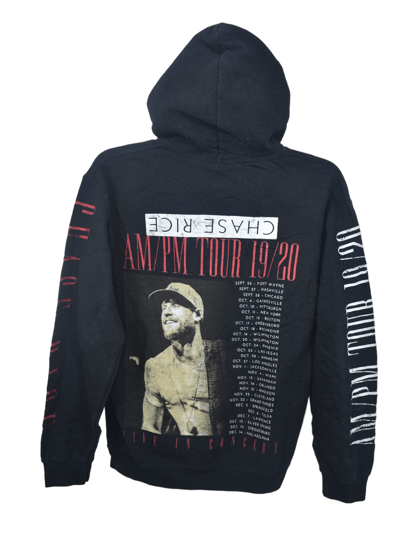 Band Tees × Gildan Chase Rice American country music singer Hoodie Size S / US 4 / IT 40 - 1 Thumbnail