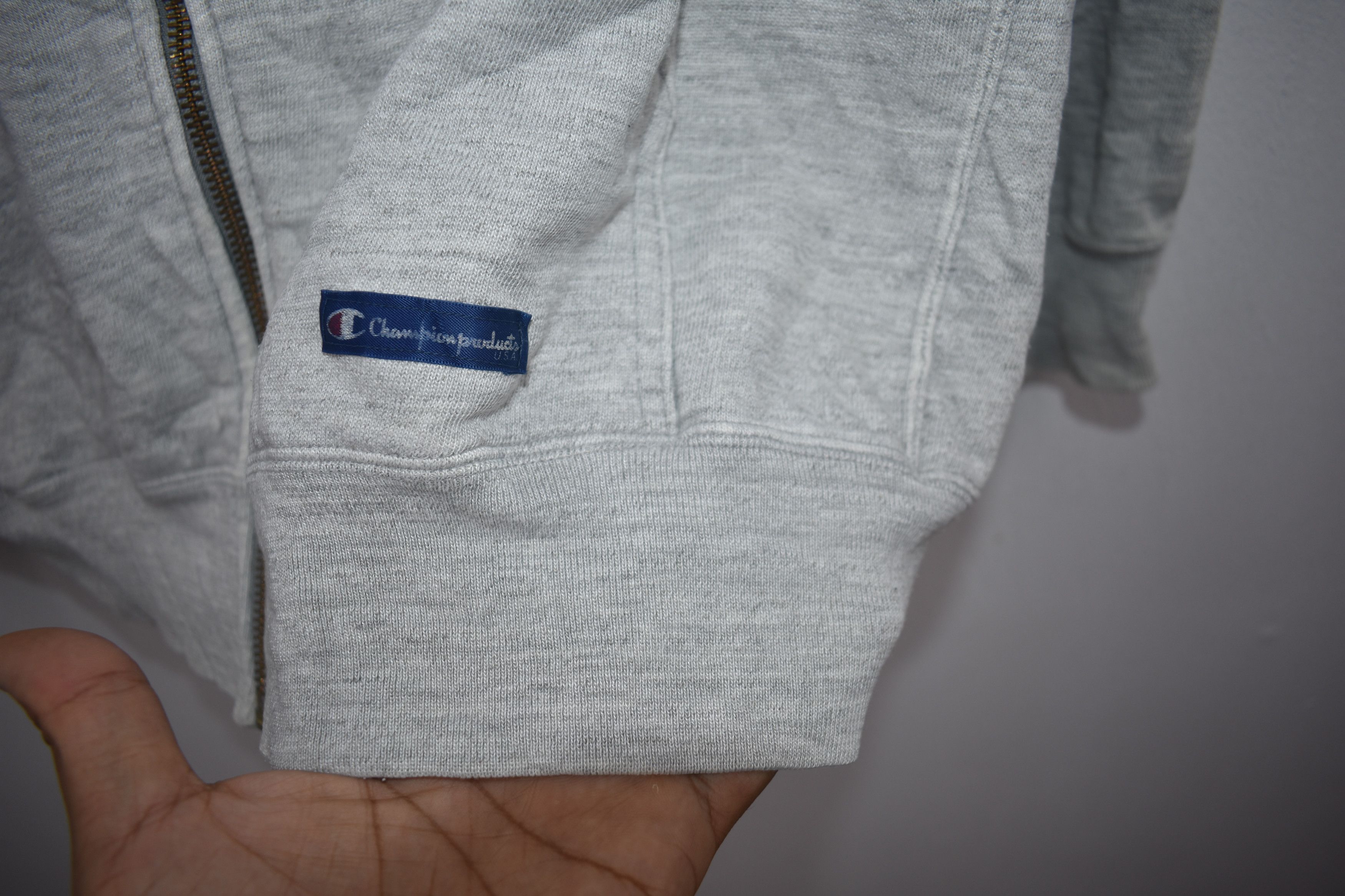 Champion × Vintage Vintage Champion Zipper Up Hoodie Big Logo Size US M / EU 48-50 / 2 - 3 Thumbnail